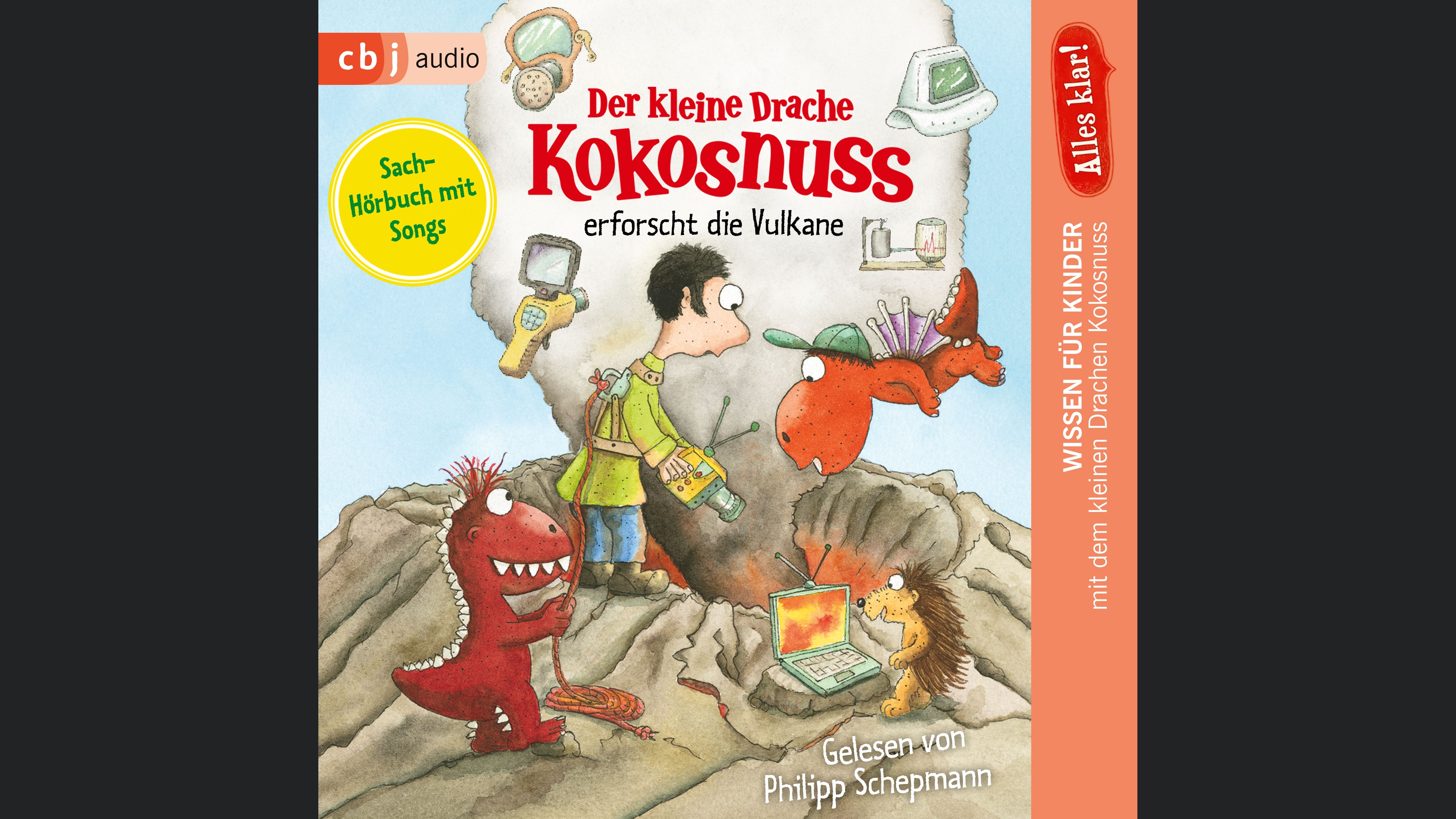 Alles klar! Der kleine Drache Kokosnuss erforscht die Vulkane