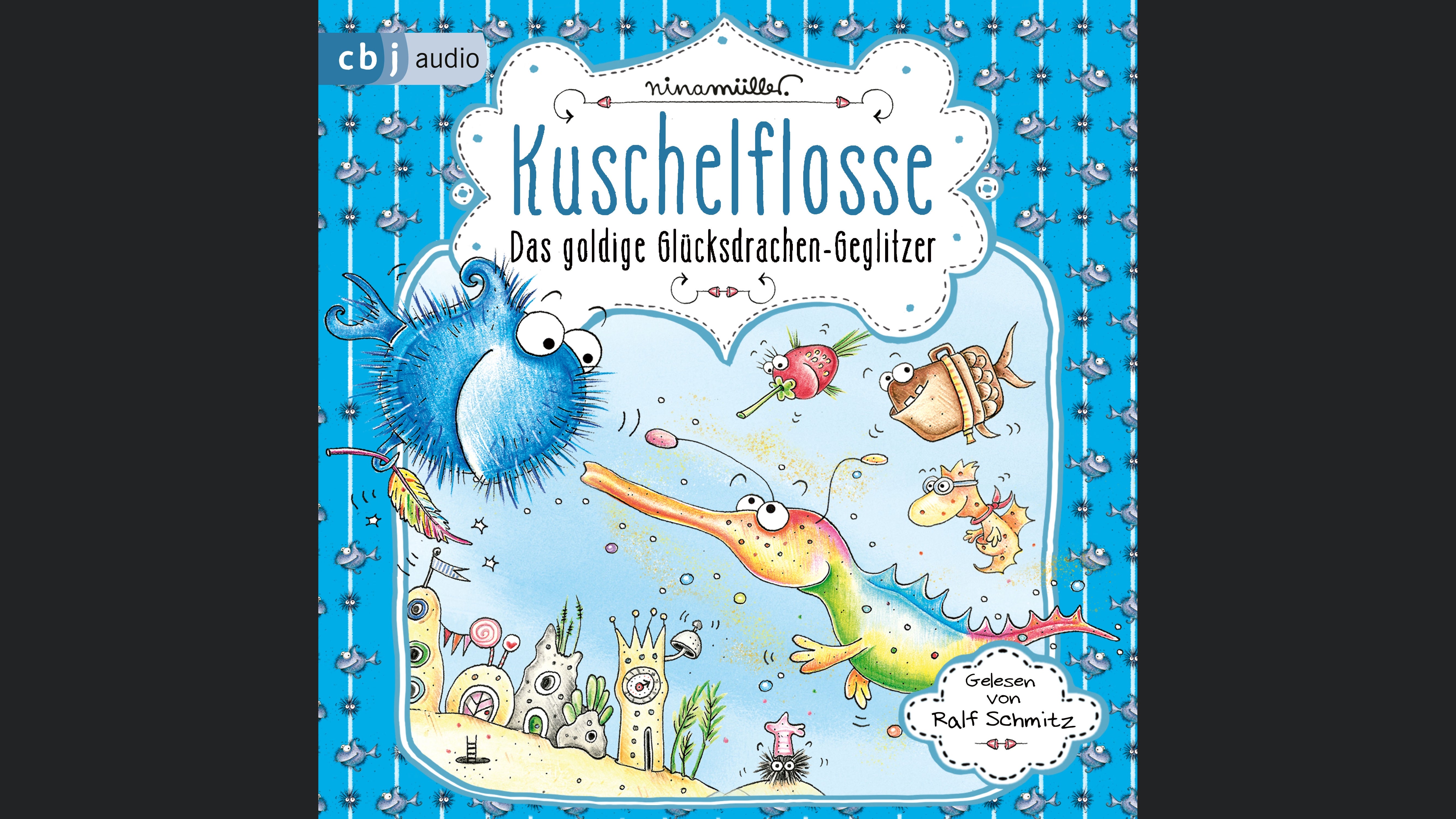 Kuschelflosse - Das goldige Glücksdrachen-Geglitzer