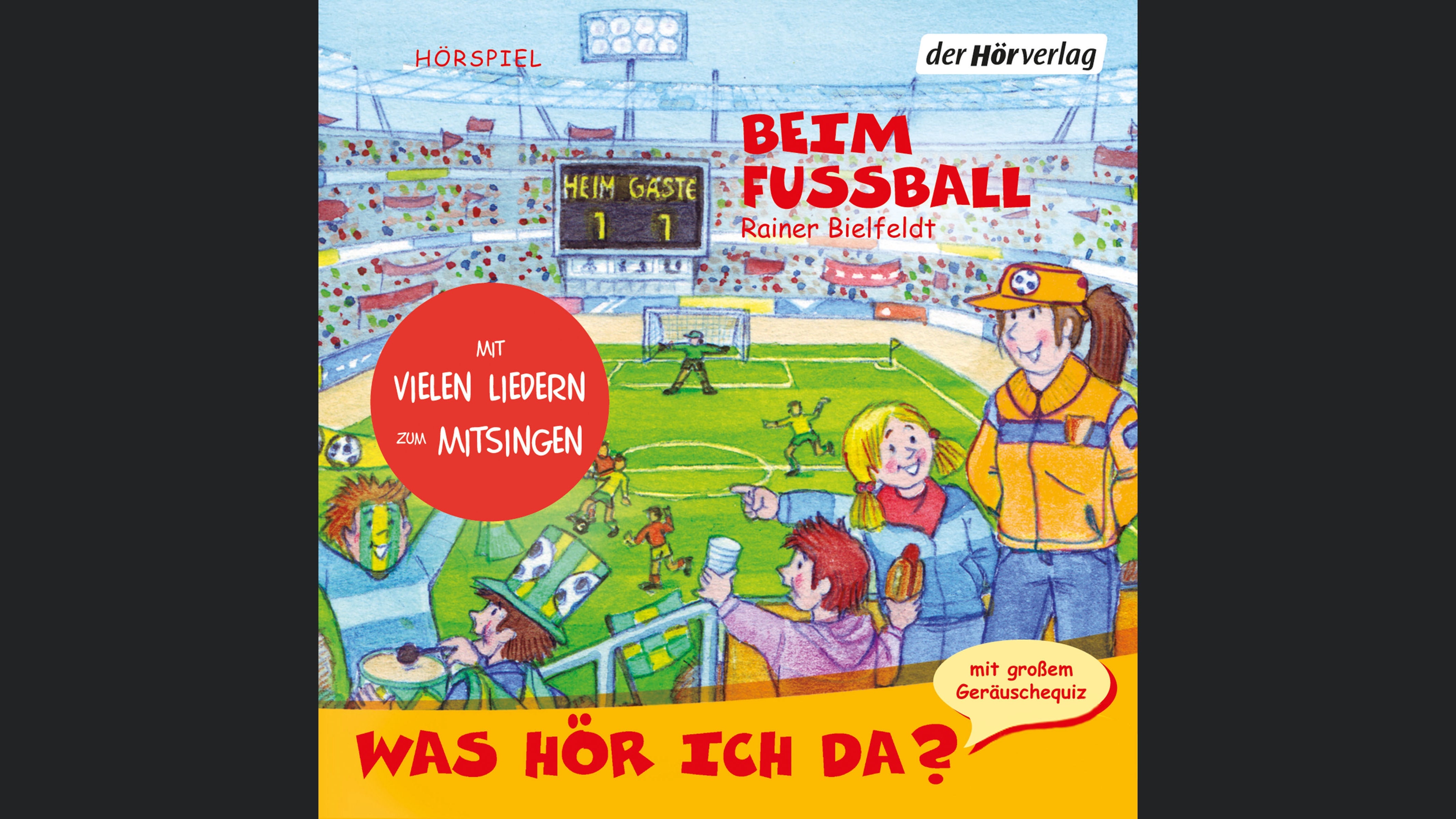 Was hör ich da? Beim Fußball