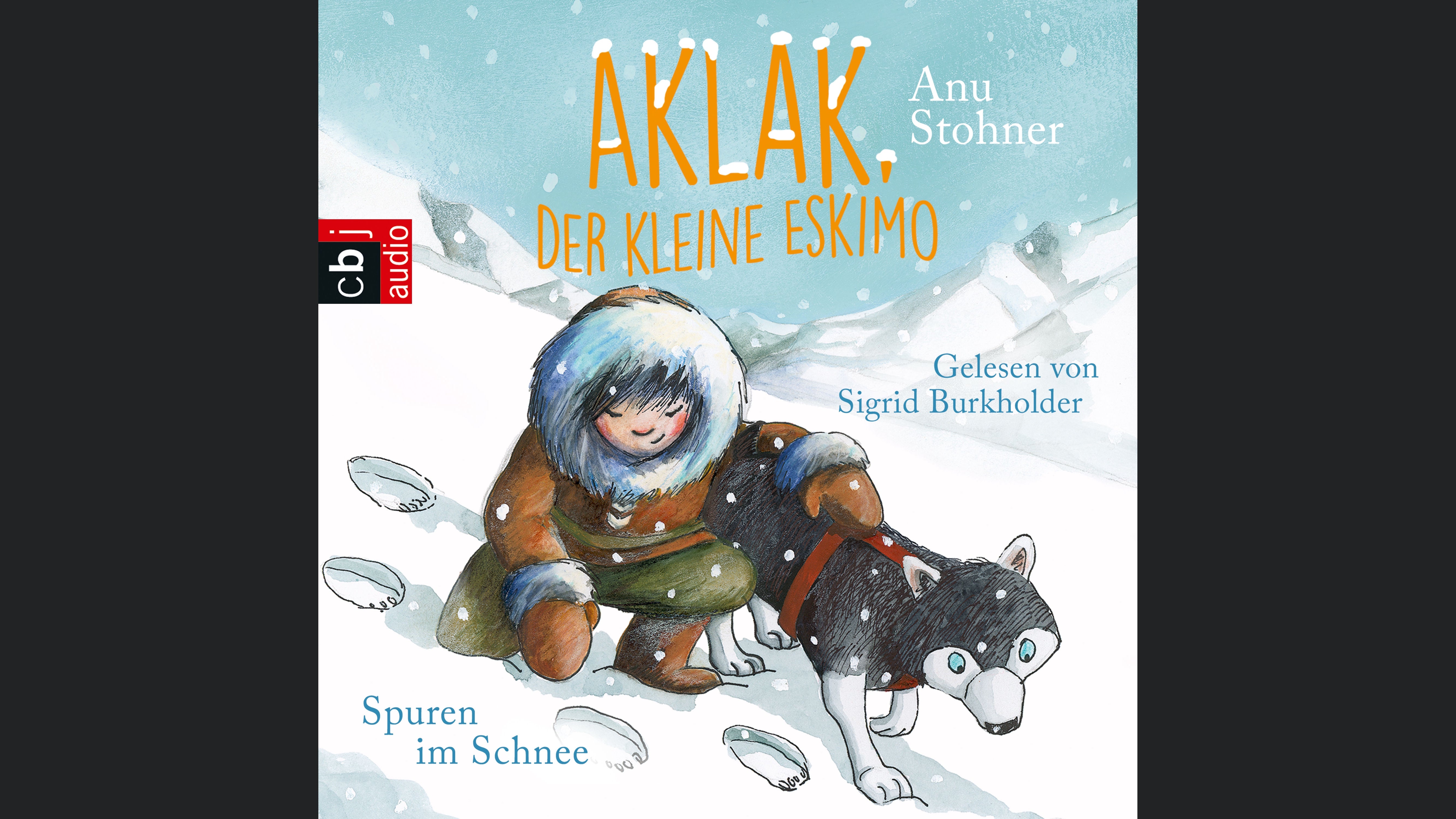 Aklak, der kleine Eskimo - Spuren im Schnee