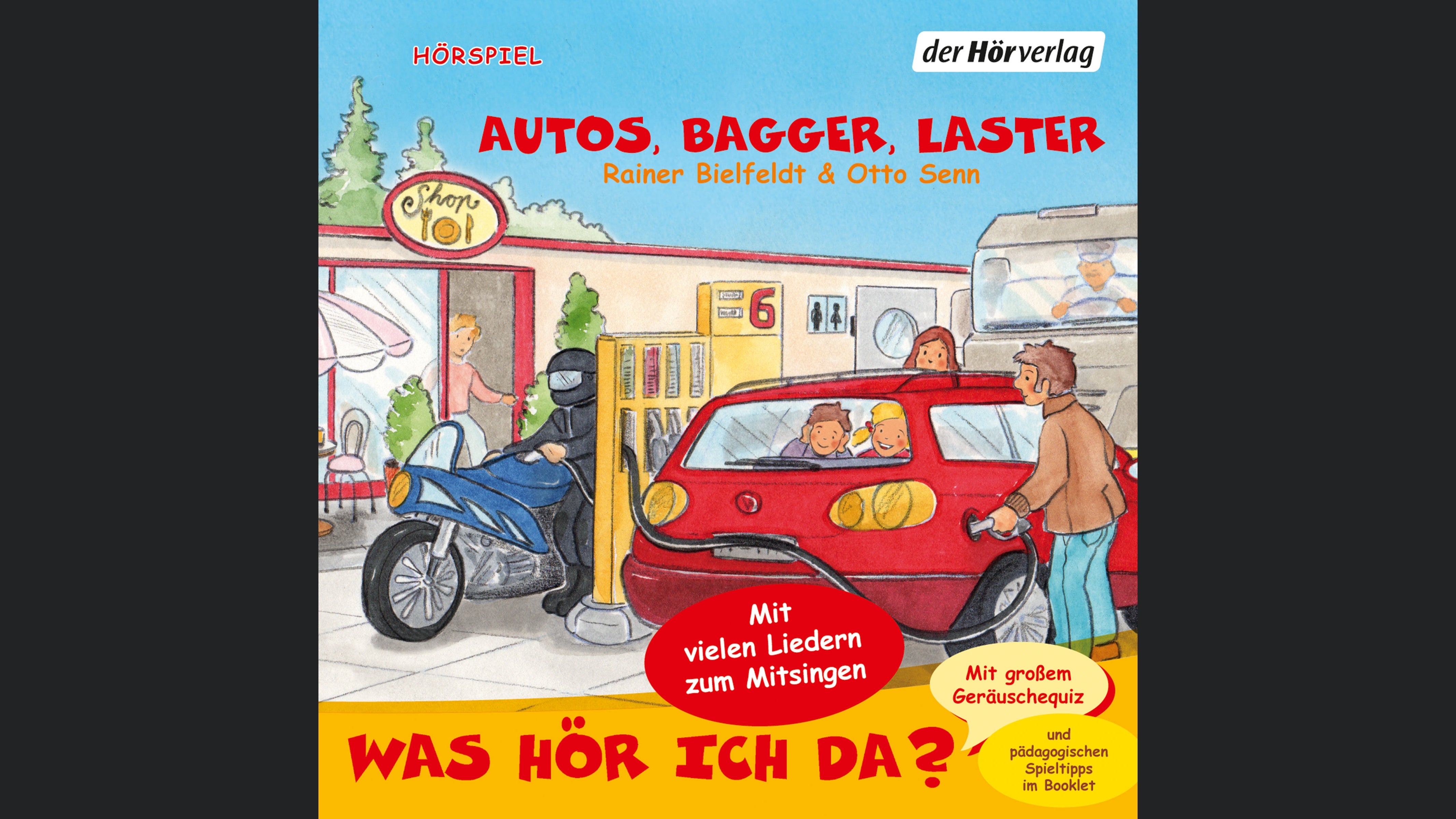 Was hör ich da? Autos, Bagger, Laster