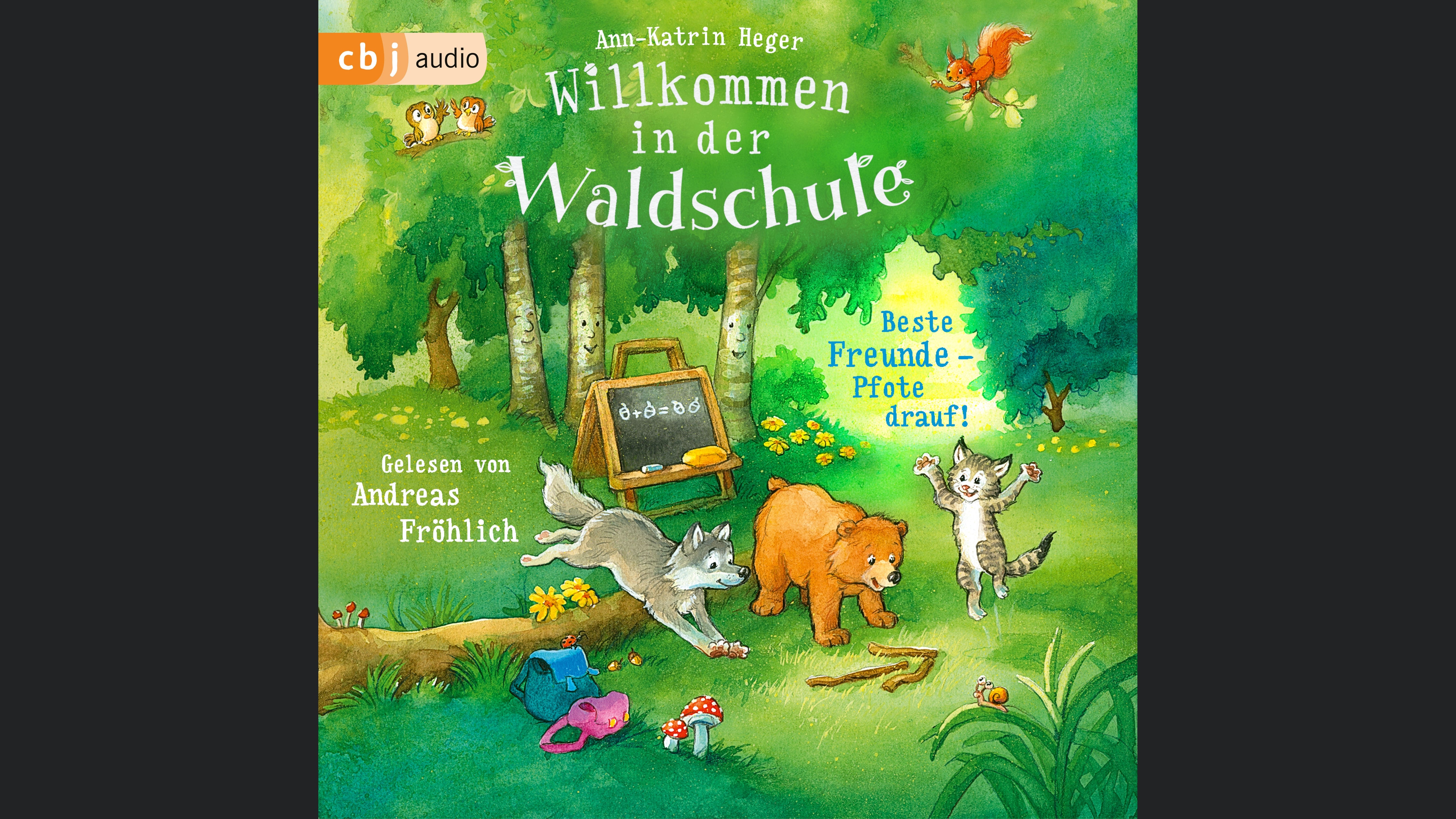 Willkommen in der Waldschule – Beste Freunde – Pfote drauf!