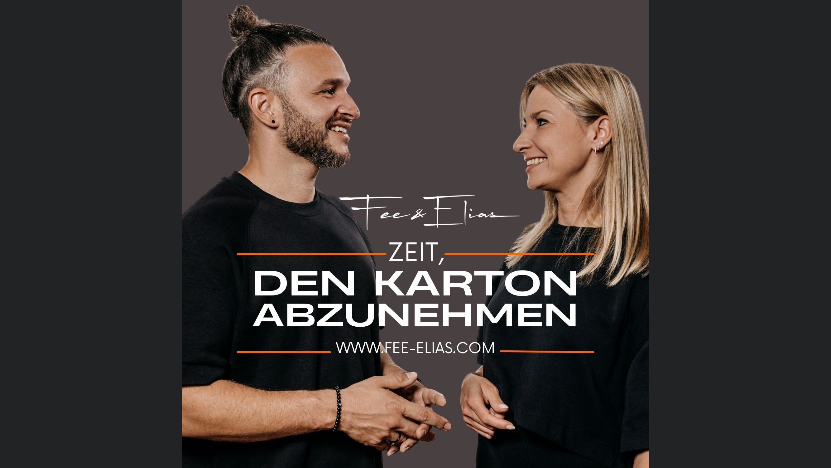 Zeit, den Karton abzunehmen.