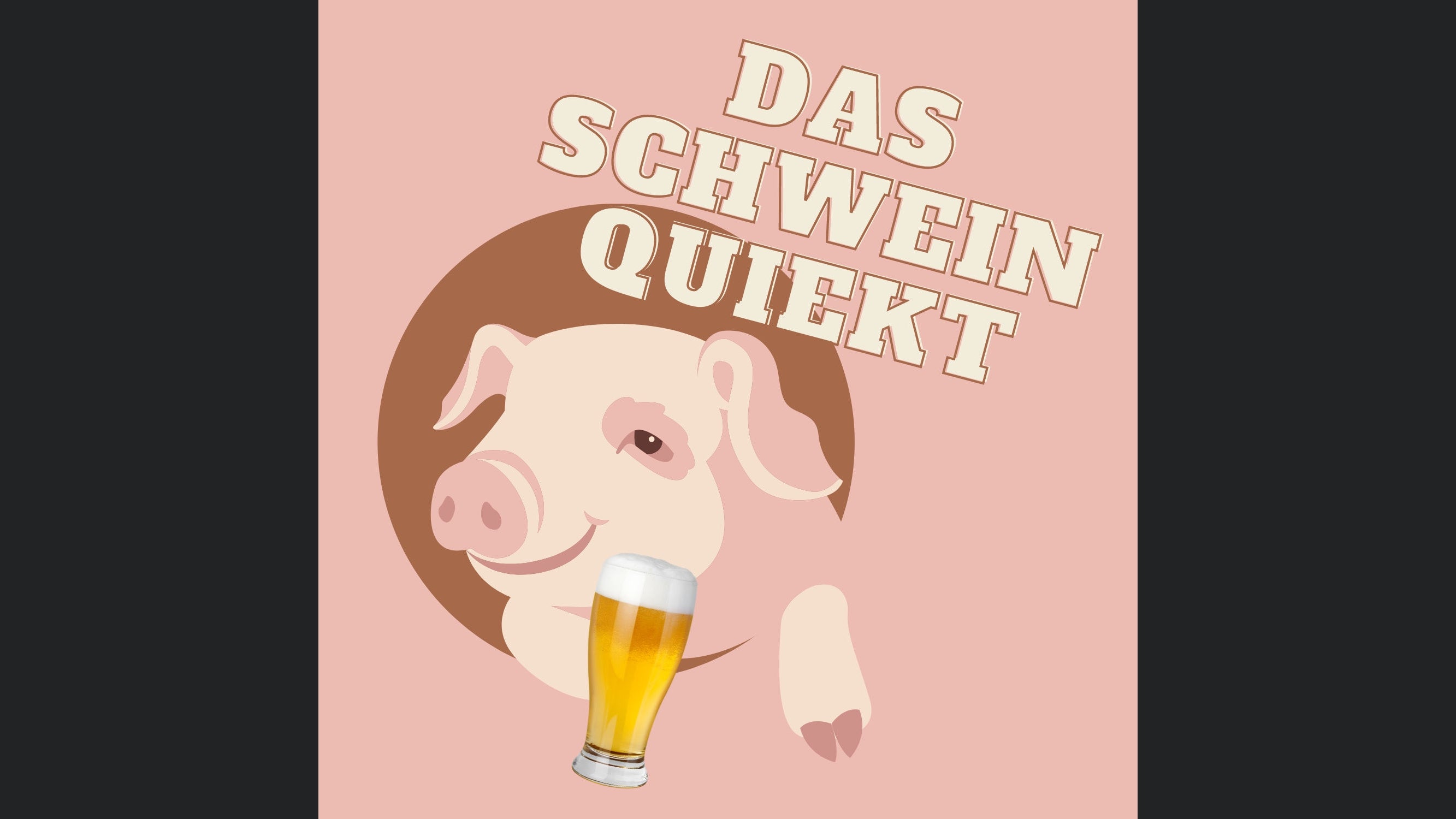Das Schwein quiekt!