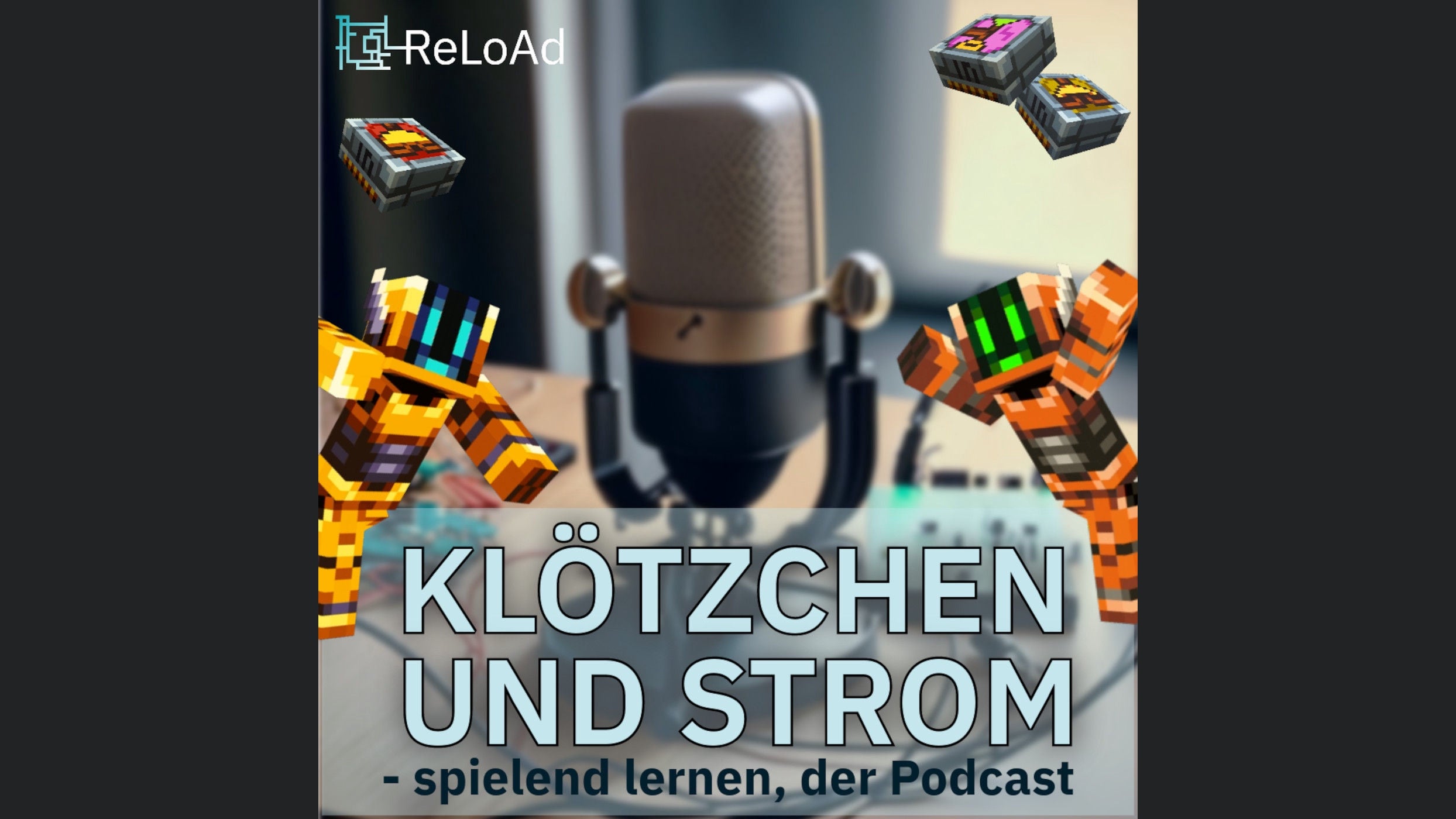 Klötzchen und Strom - spielend lernen, der Podcast