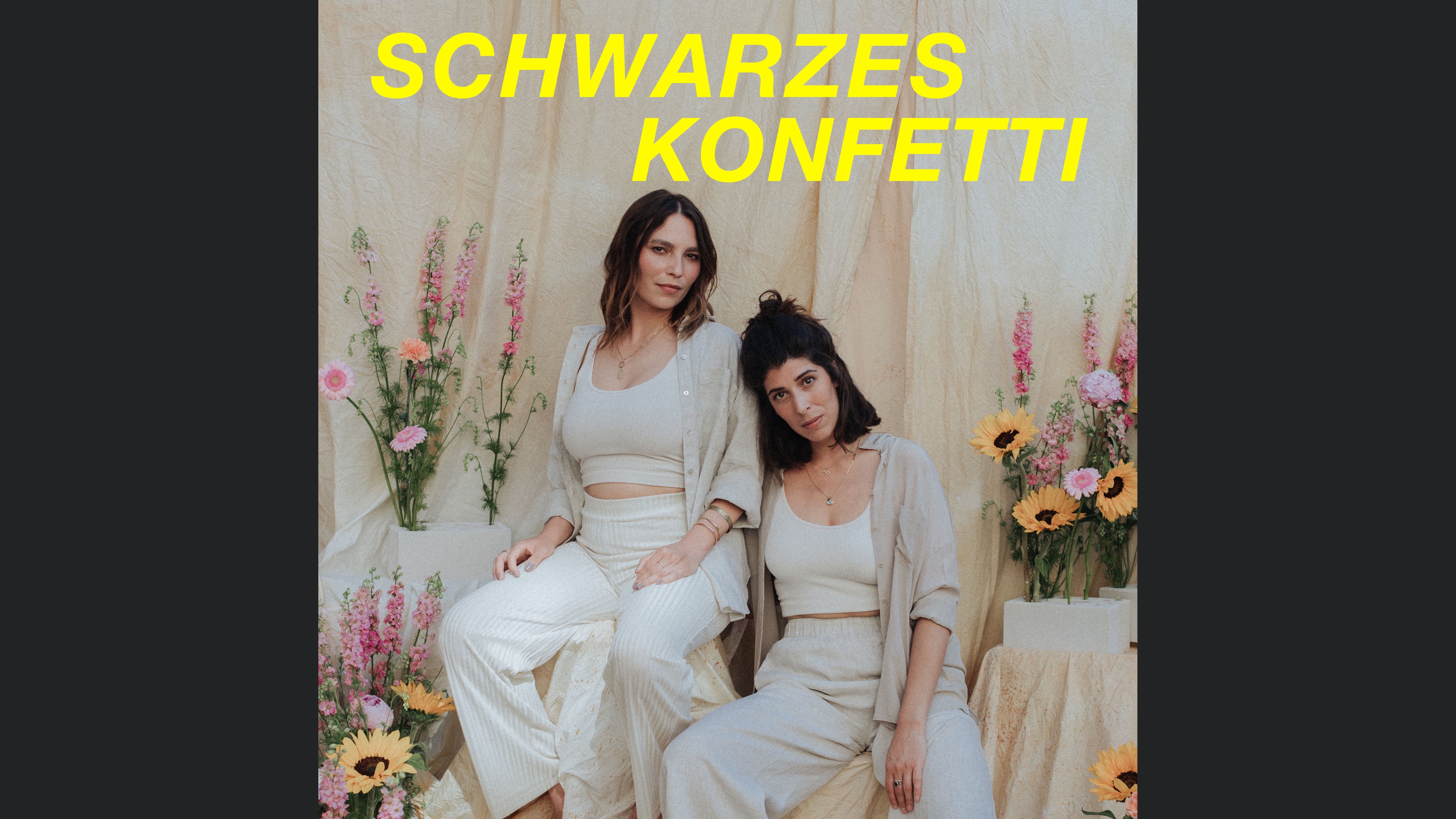 Schwarzes Konfetti