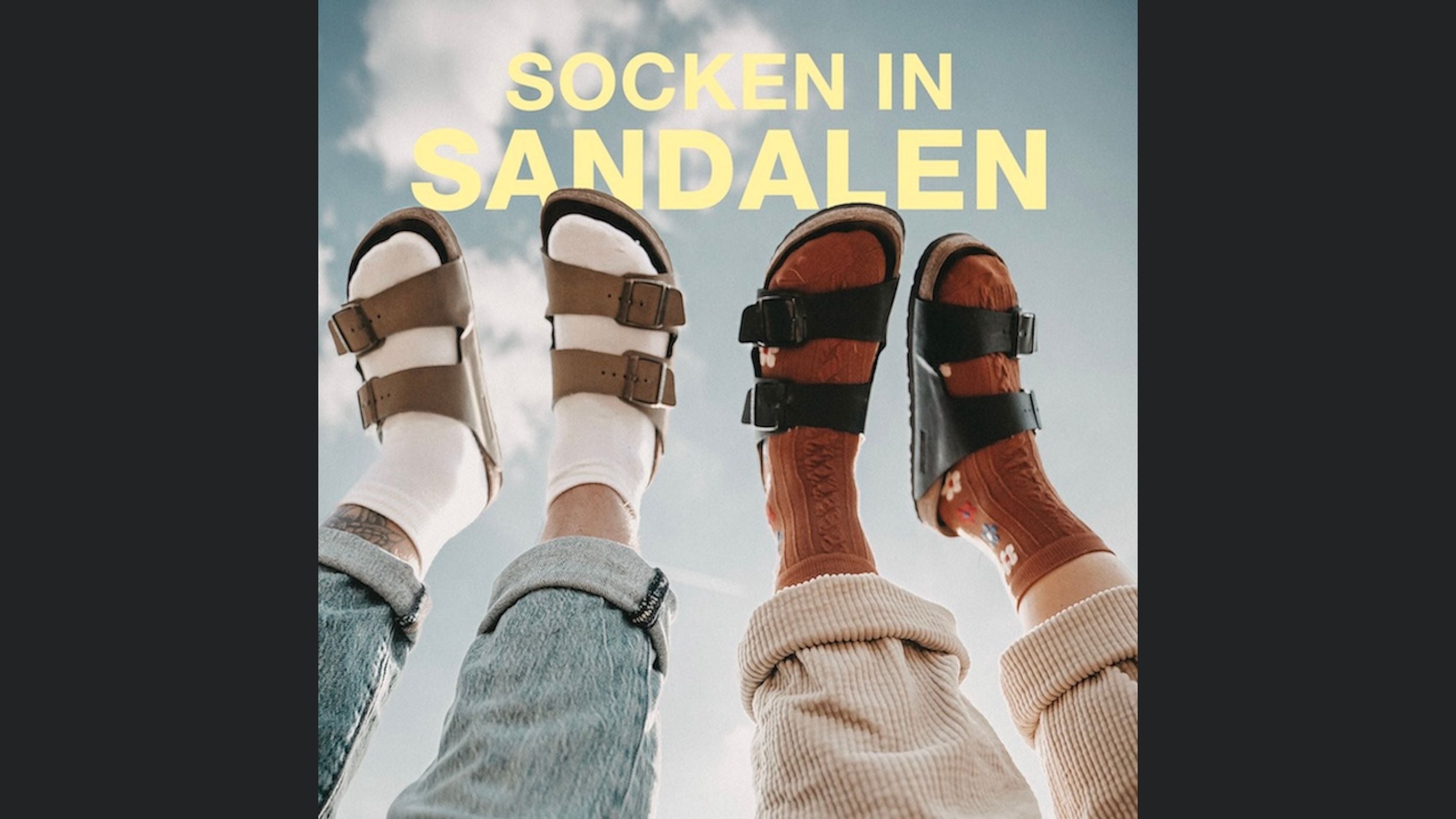 SOCKEN IN SANDALEN