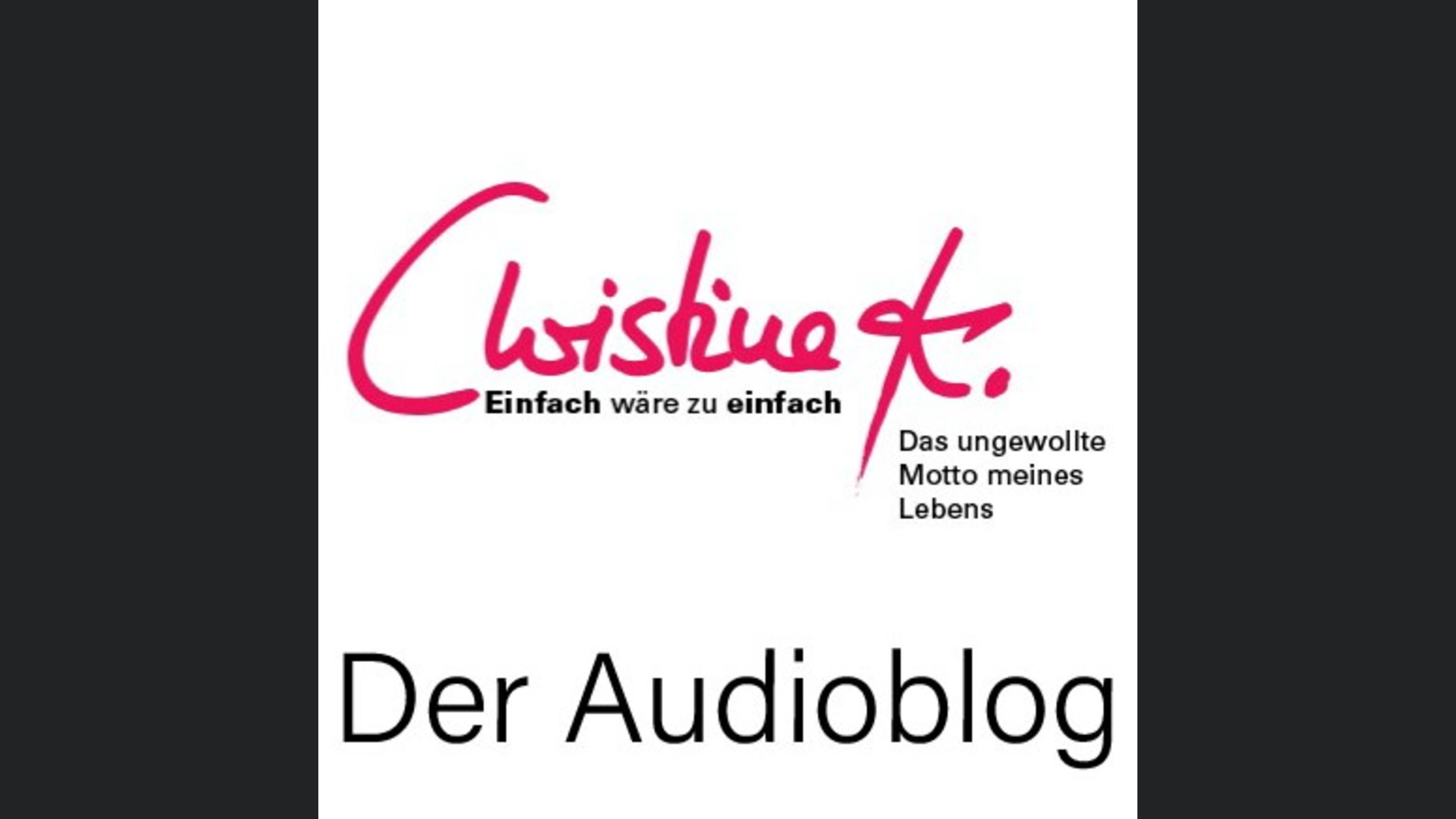 Christine K. - Einfach Wäre Zu Einfach