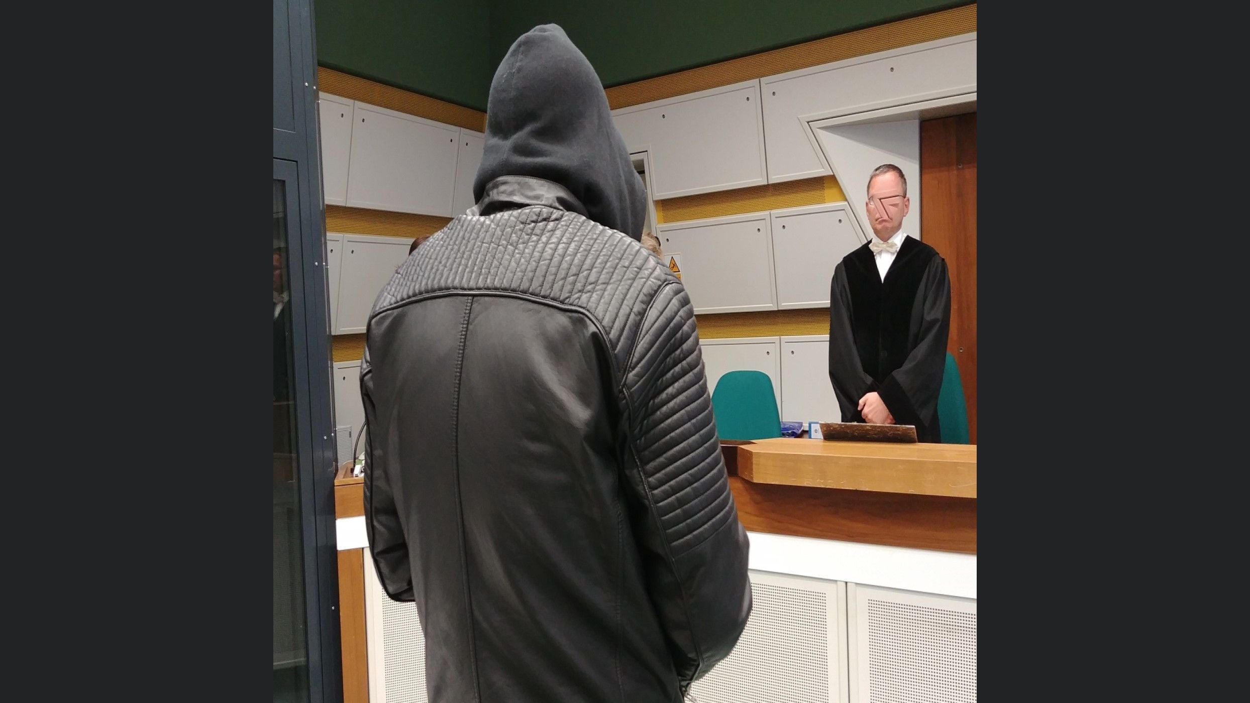 Gerichtsreporter Morling im Kriminalgericht Moabit