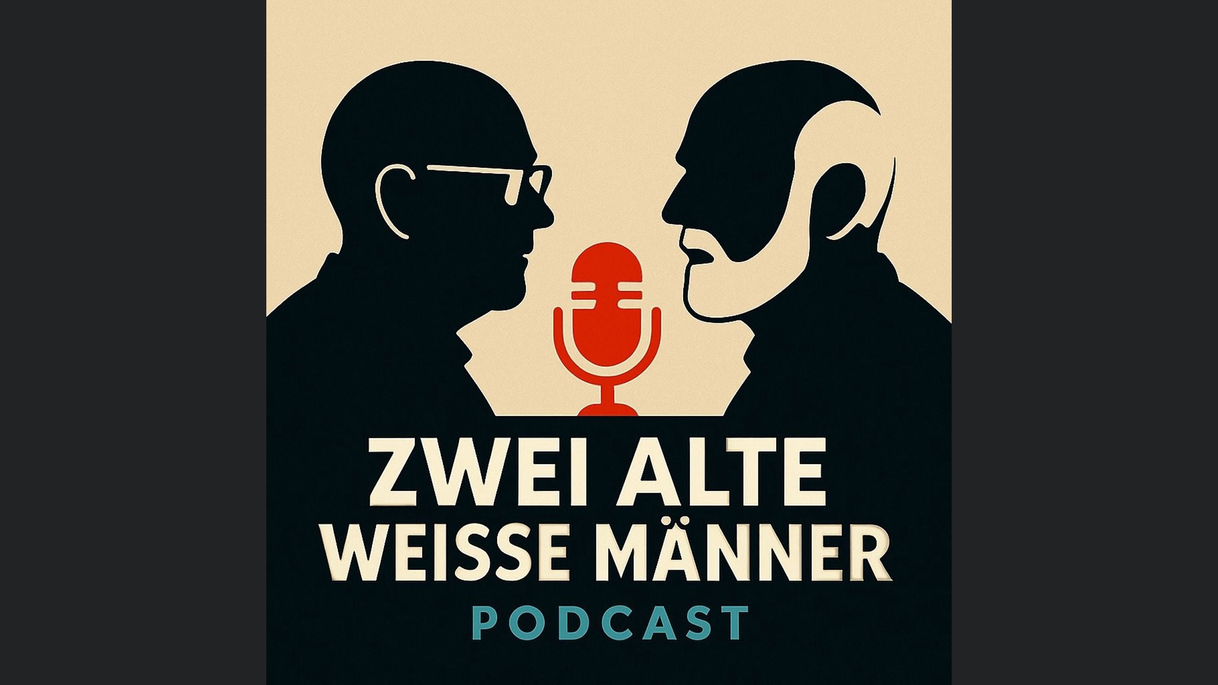 Zwei alte weiße Männer