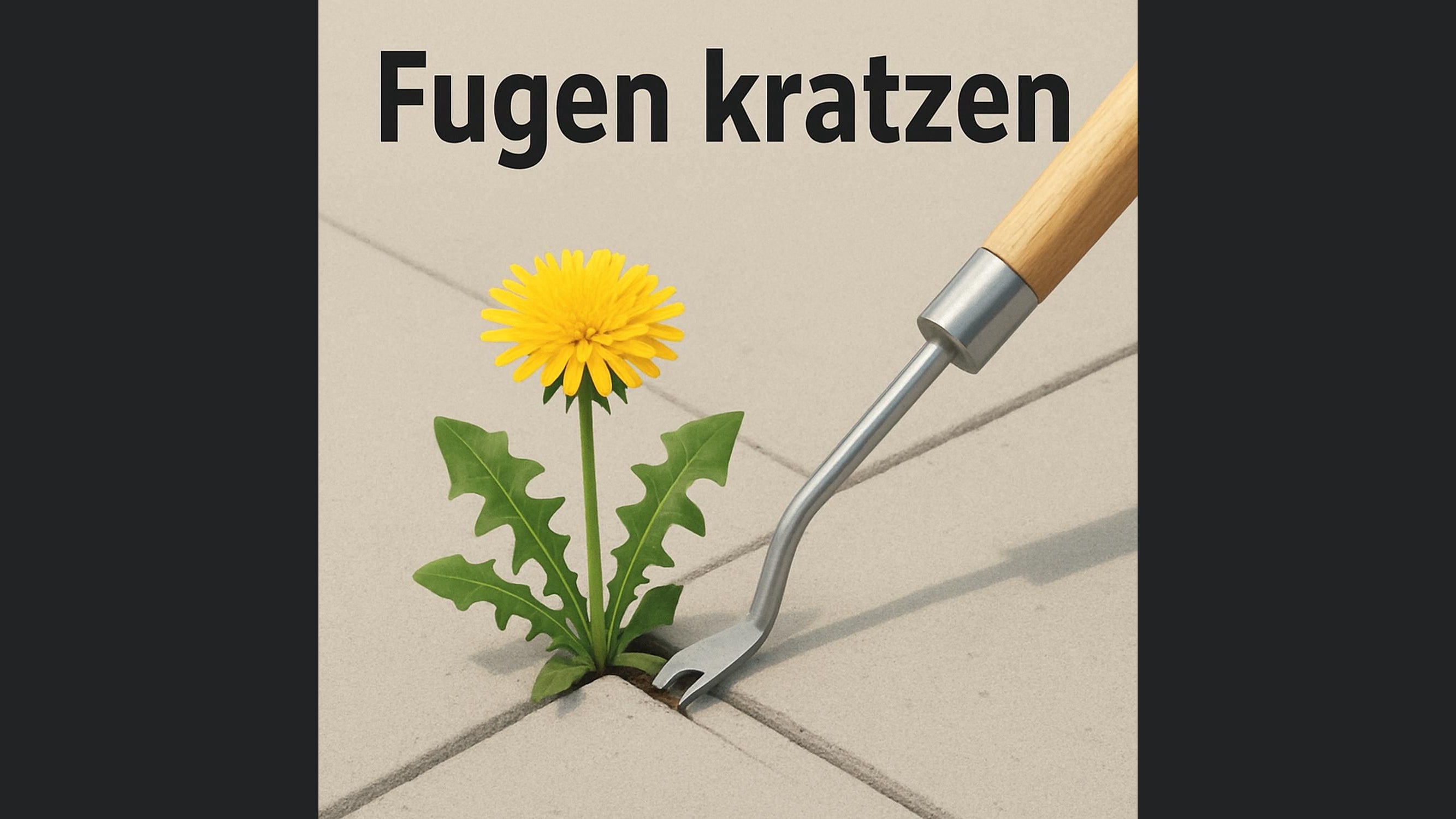 Fugen kratzen
