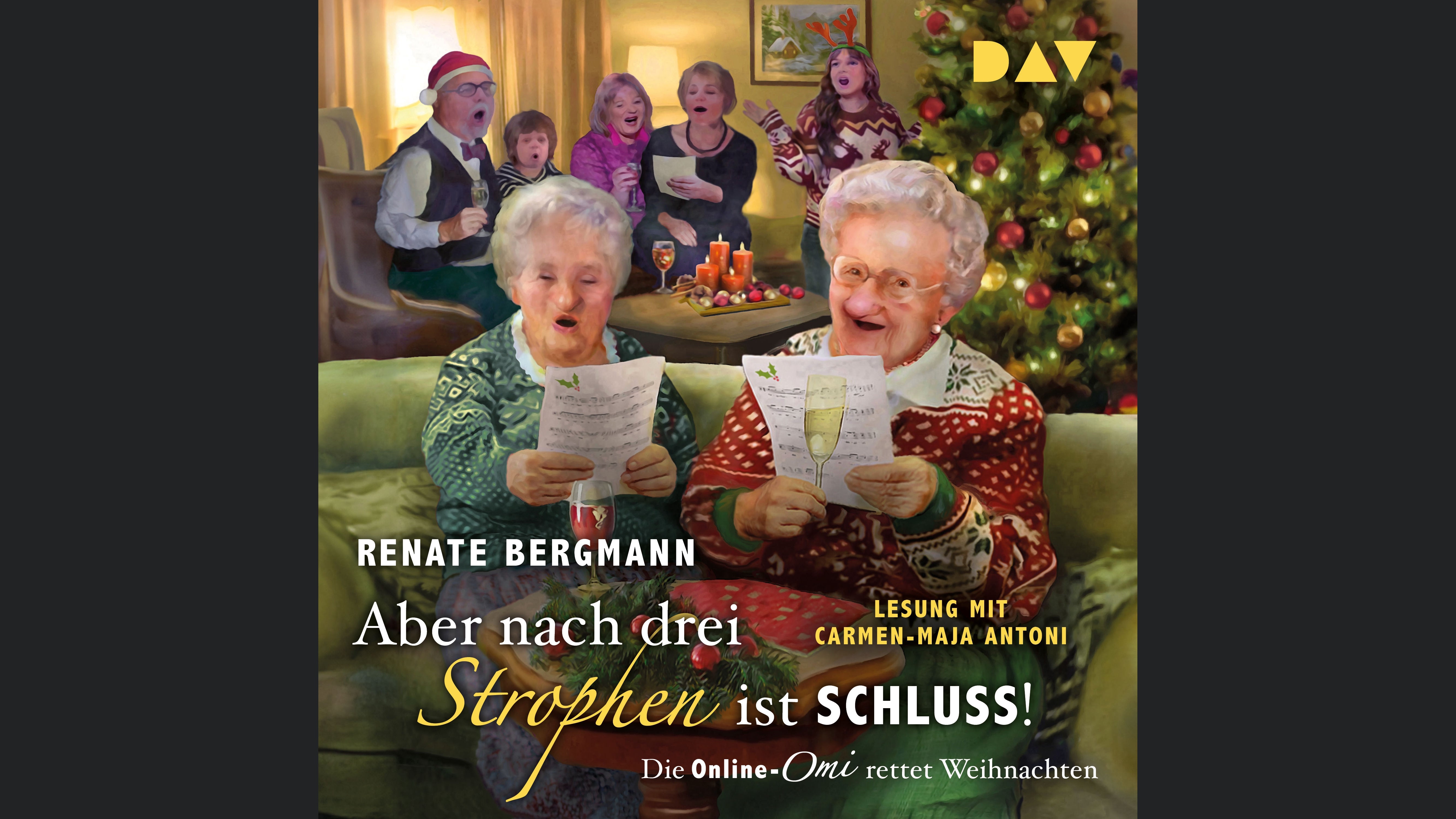 Aber nach drei Strophen ist Schluss! Die Online-Omi rettet Weihnachten