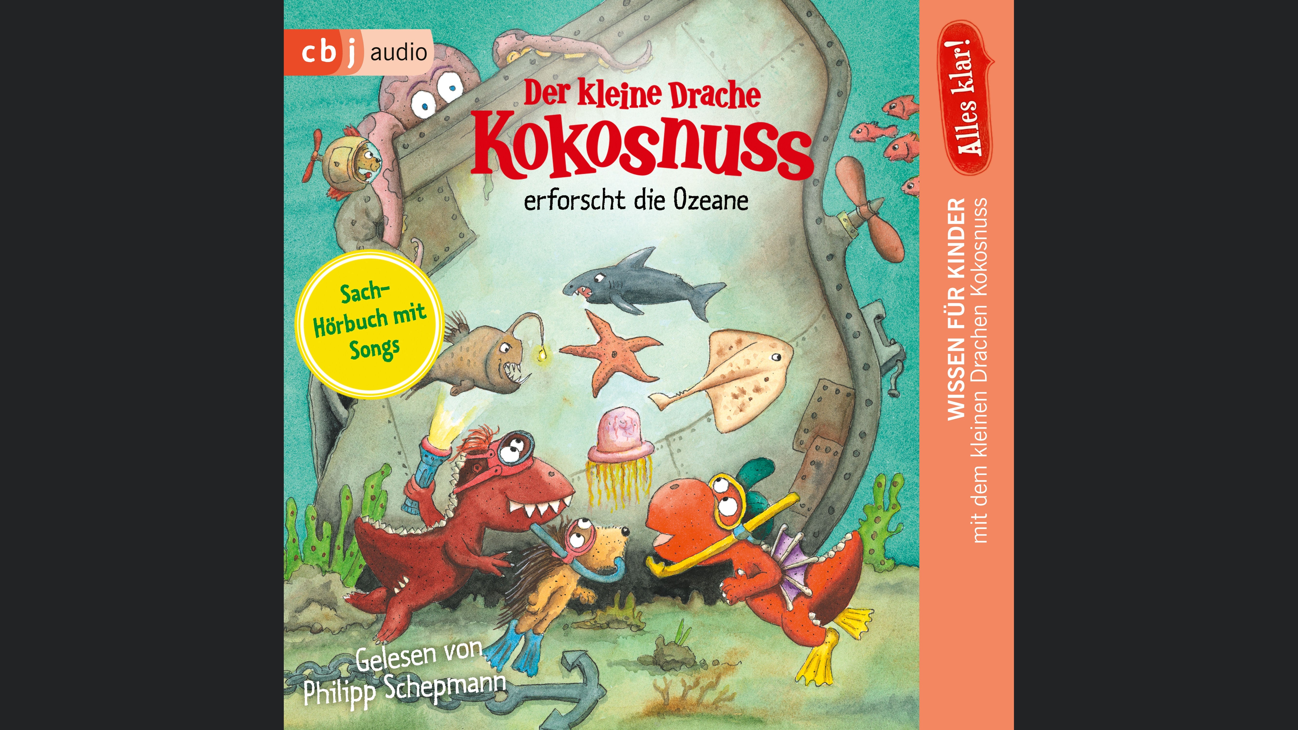 Alles klar! Der kleine Drache Kokosnuss erforscht die Ozeane