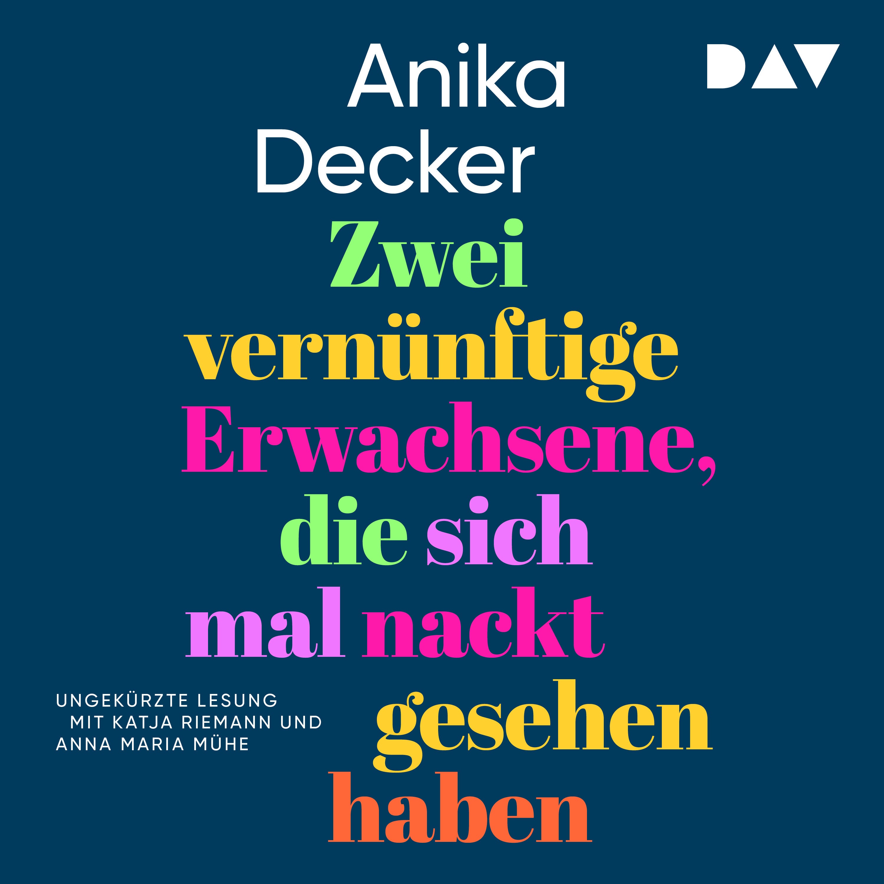 Zwei vernünftige Erwachsene, die sich mal nackt gesehen haben