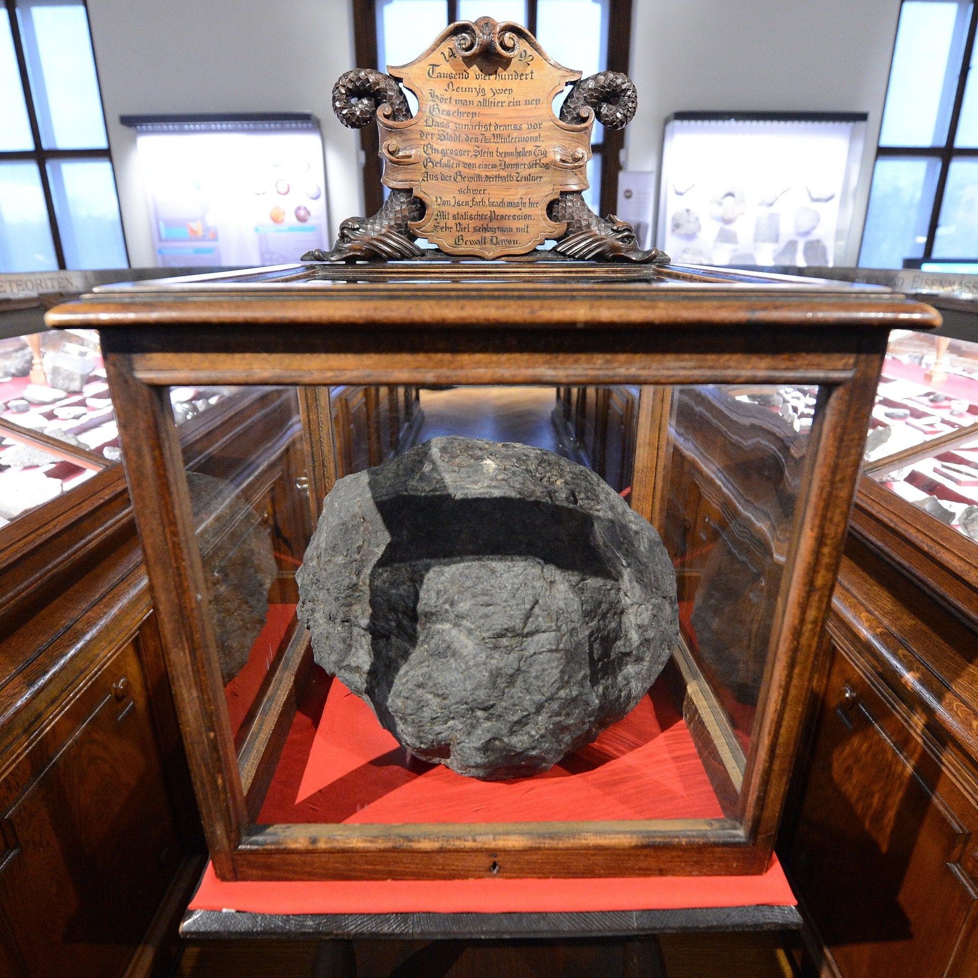 07.11.1492: Im Elsass fällt ein Donnerstein vom Himmel