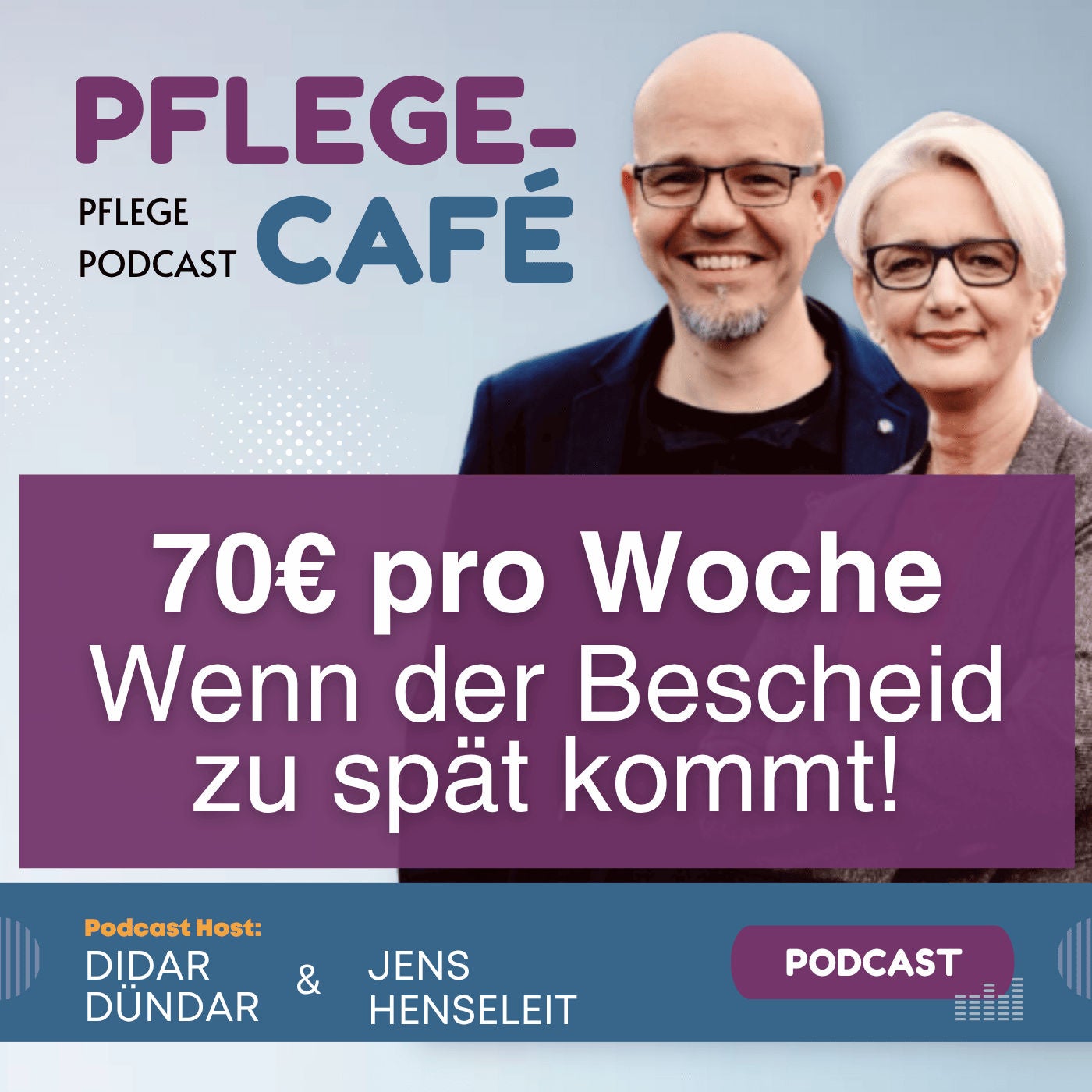 70€ wenn der Bescheid zu spät kommt!