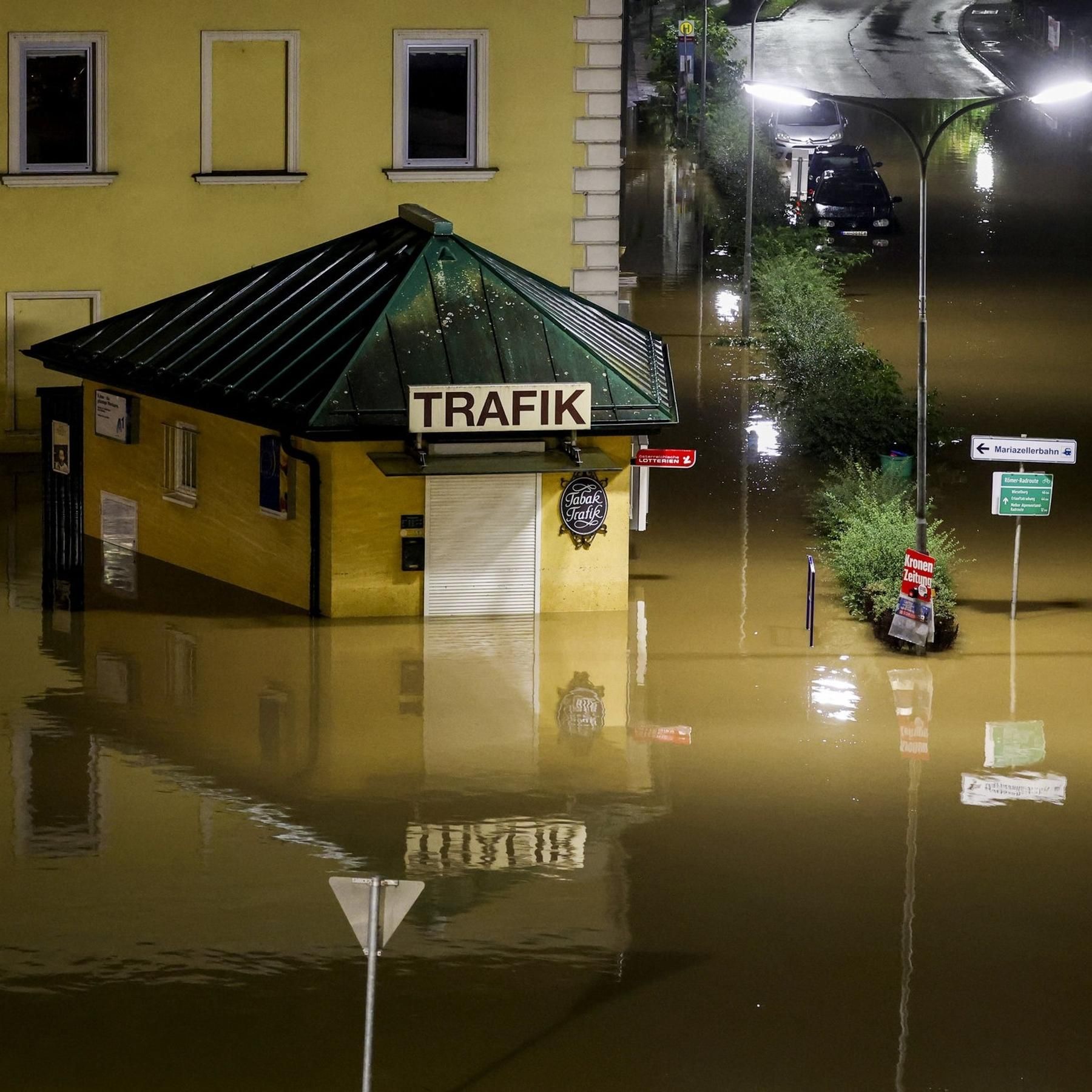 So ist die Hochwasserlage in Österreich und Osteuropa
