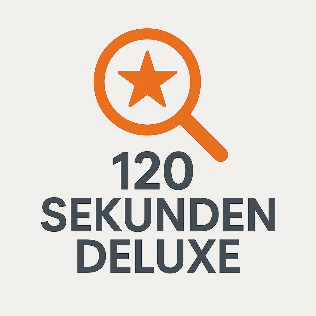120 Sekunden Deluxe - 02: Geruch schlägt Geschmack!