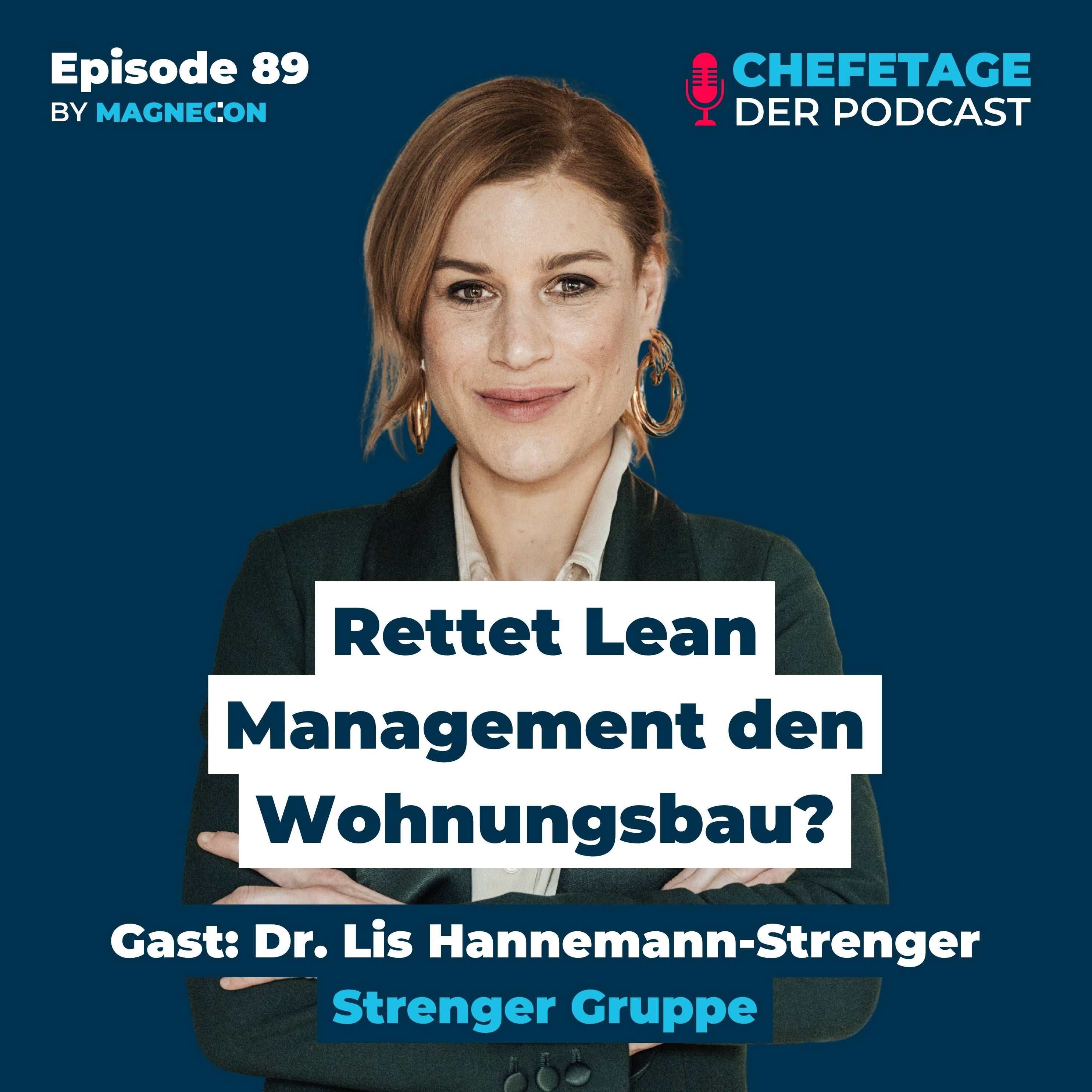 Rettet Lean Management den Wohnungsbau? Dr. Lis Hannemann-Strenger, Strenger Gruppe - 89