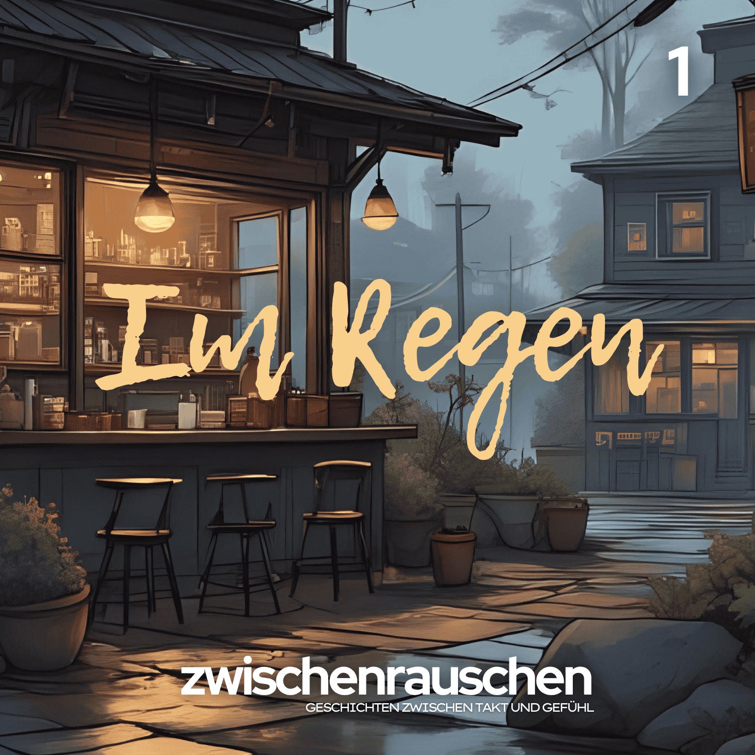 Im Regen