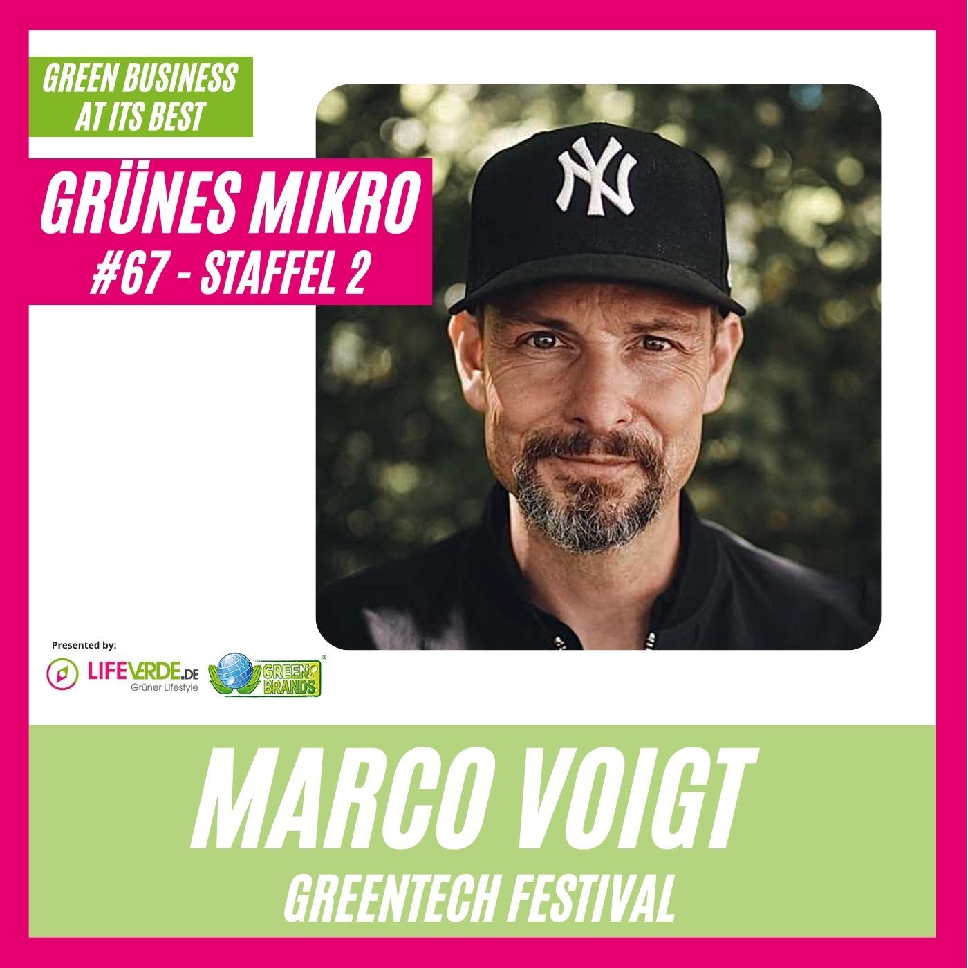 Marco Voigt - Founder Greentech Festival