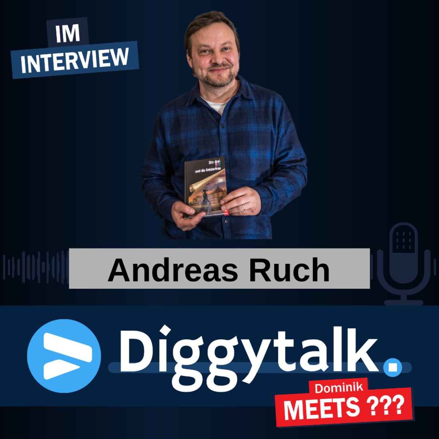 Andreas Ruch: Illustrator der Die drei ??? | Diggytalk #15