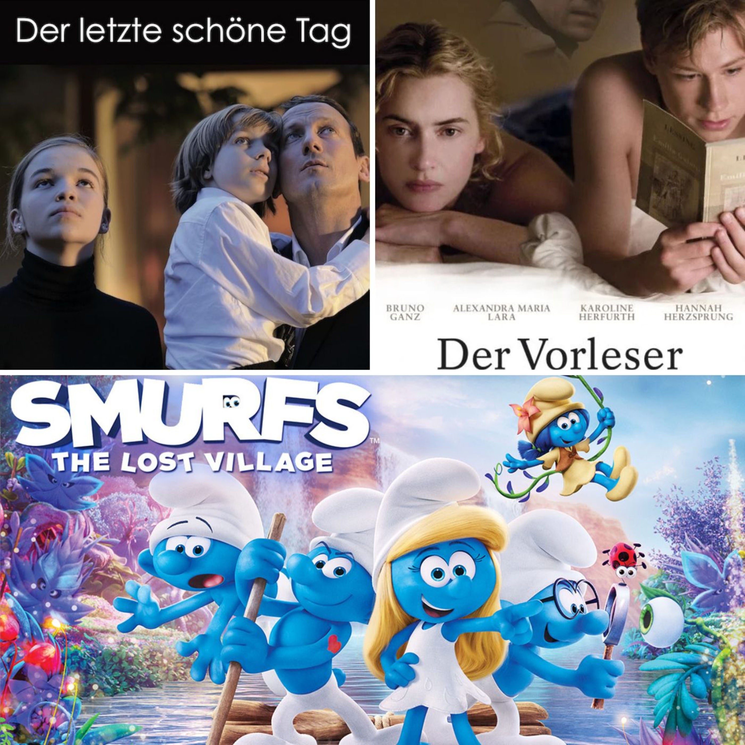 S03E48 - Der Vorleser, Die Schlümpfe - Das verlorene Dorf, Der letzte schöne Tag