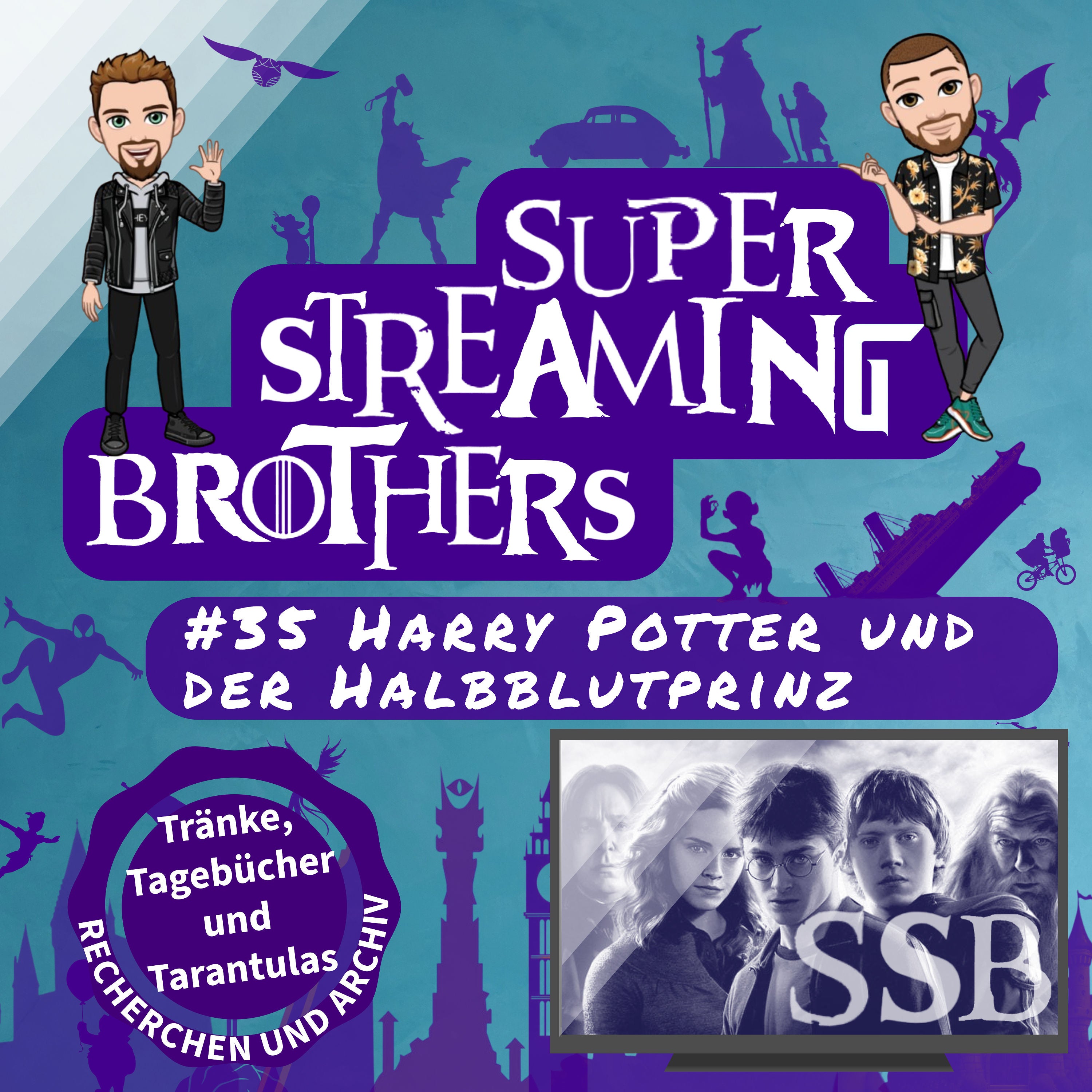 #35 Harry Potter und der Halbblutprinz | Tränke, Tagebücher und Tarantulas