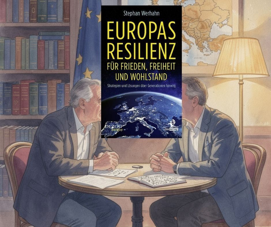 [Podcast] Stephan Werhahn im Interview: ‚Europas Resilienz für Frieden, Freiheit und Wohlstand‘ – Warum Europa jetzt handeln muss