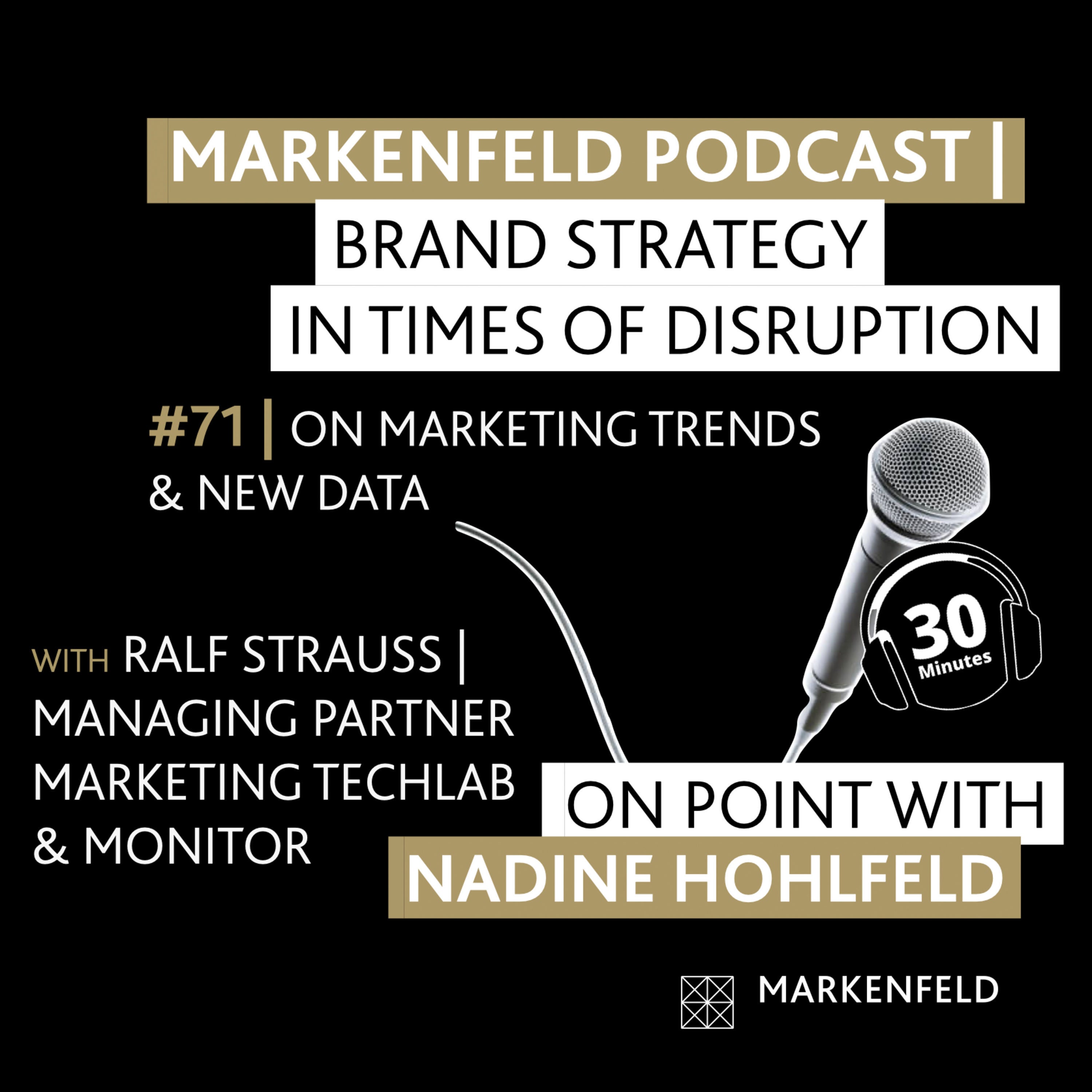🔥 71 | ON MARKETING TRENDS & NEW DATA with RALF STRAUSS (MANAGING PARTNER MARKETING TECHLAB & MONITOR)