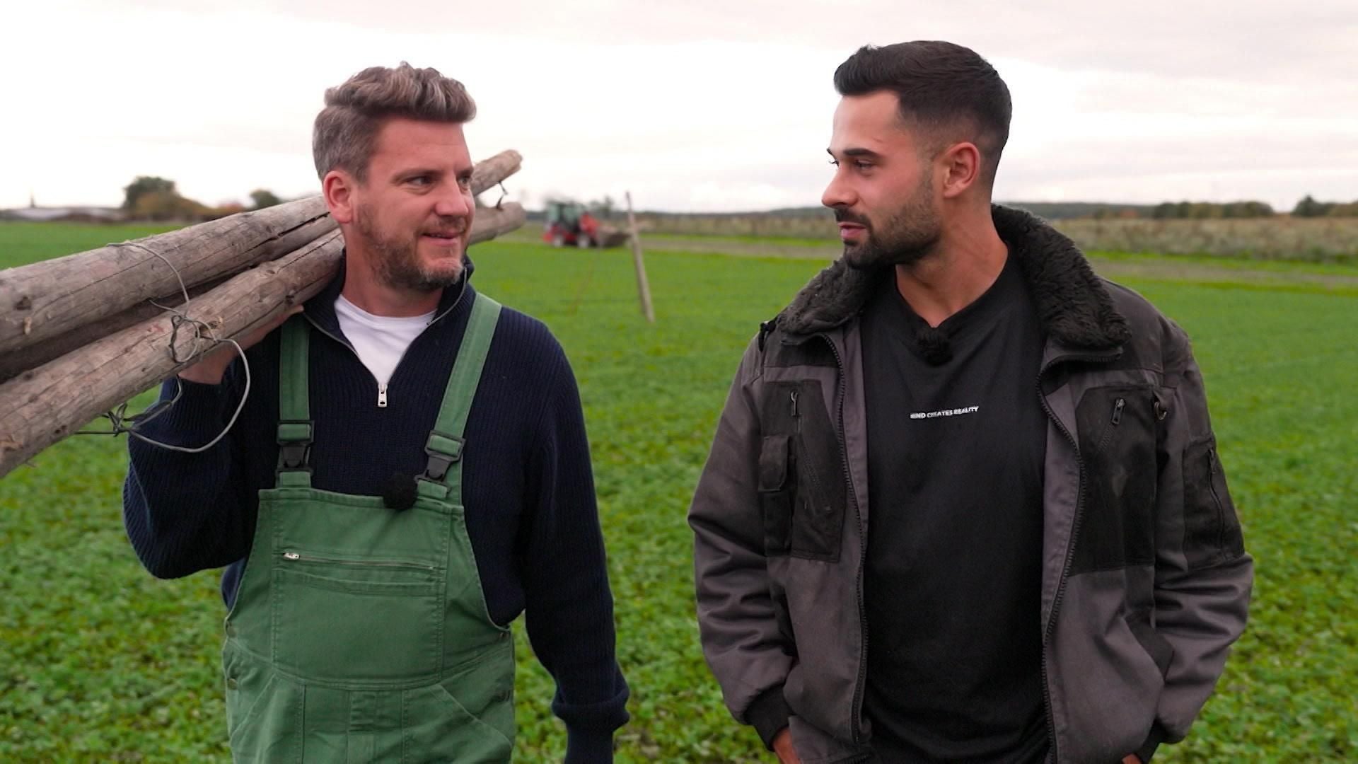 Bauer Basti und Kultbauer Patrick Romer