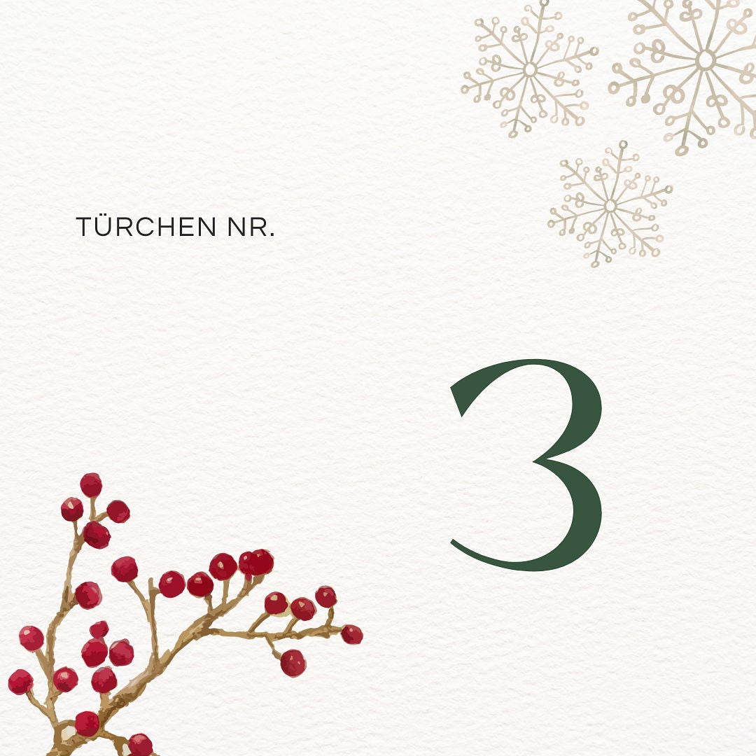 3. Adventskalendertürchen 2025