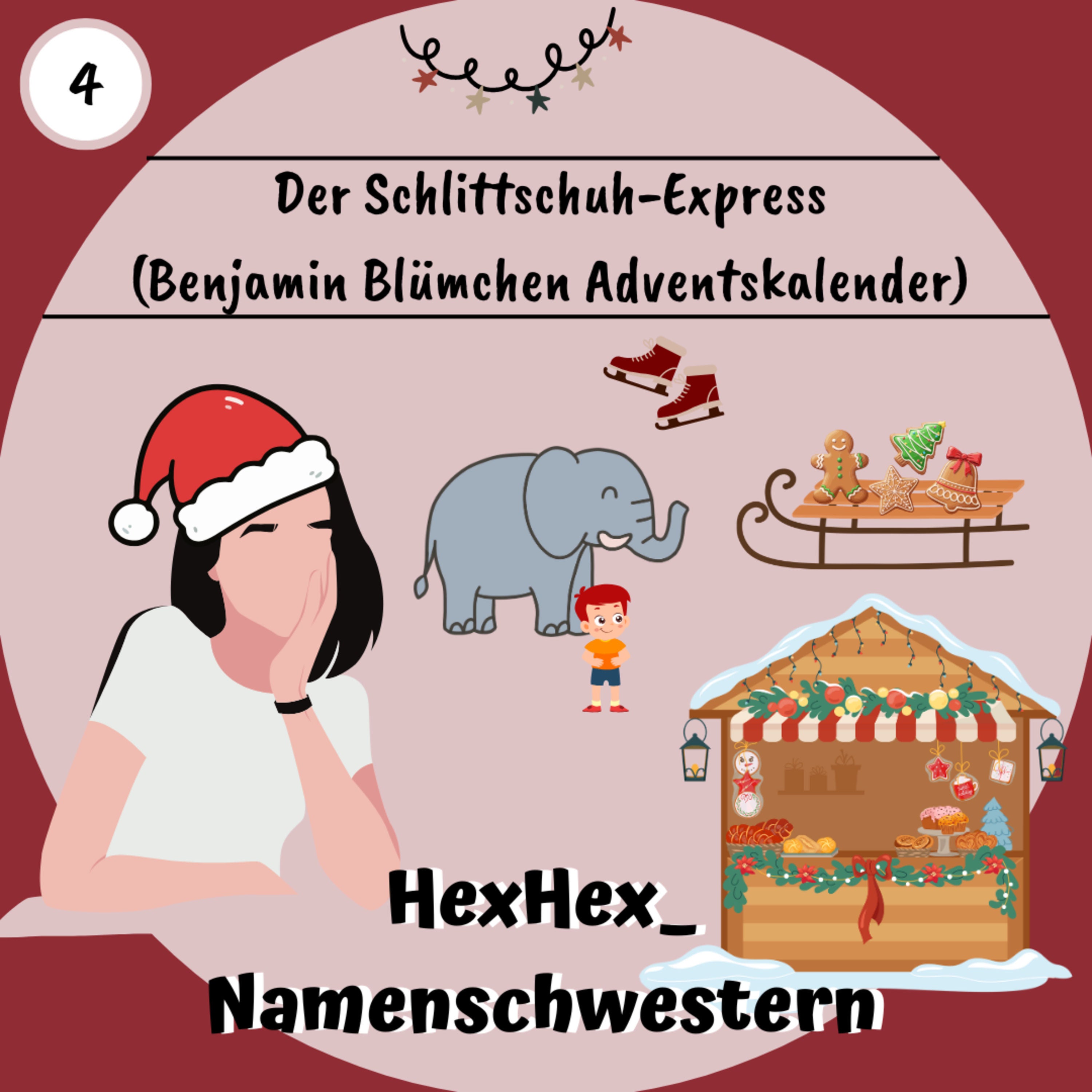 04. Dezember - Der Schlittschuh-Express (Benjamin Blümchen Adventskalender)