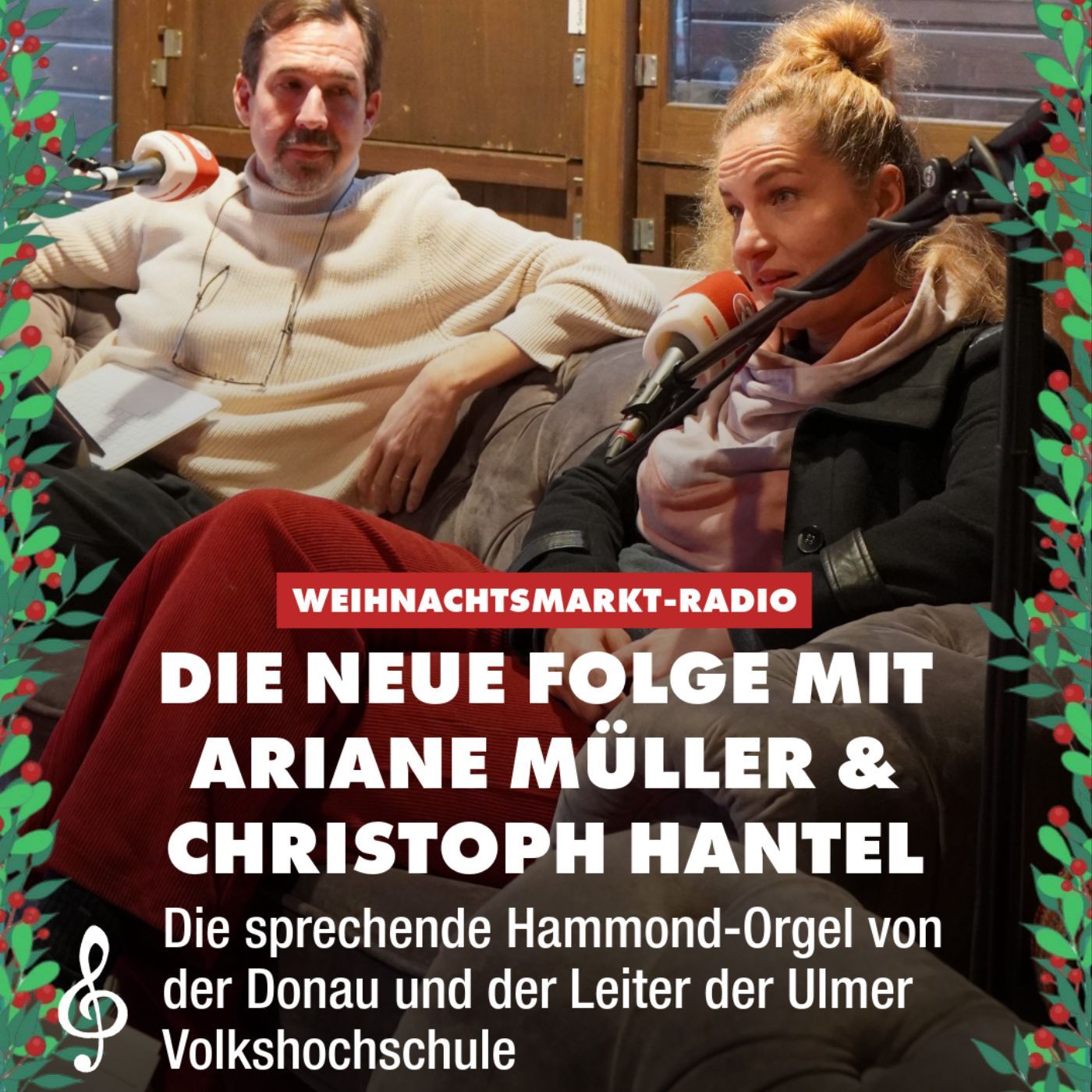 Das DONAU 3 FM Weihnachtsmarkt- Radio mit Ariane T. Müller & Doc Christoph Hantel