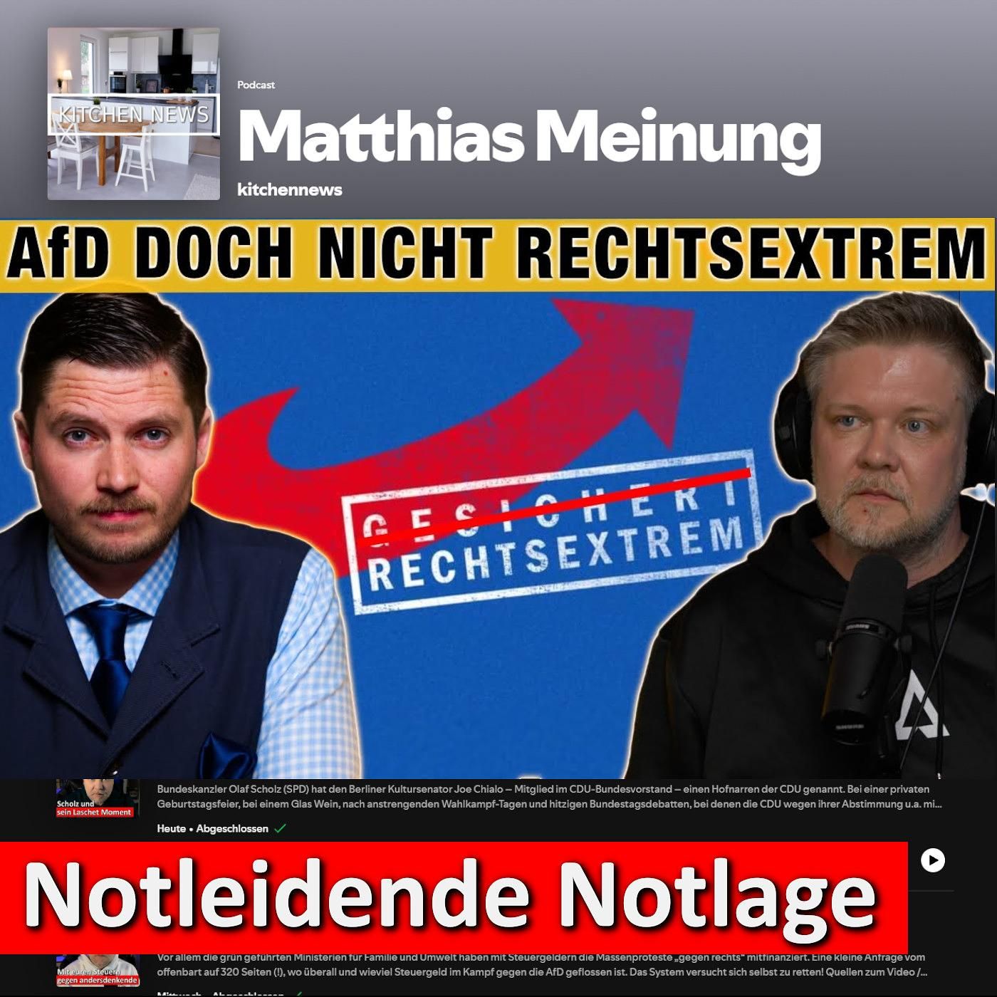 Sterneküche: AfD doch nicht rechtsextrem? Sofortiger Asylstopp! MEHR Auszüge aus VS Bericht, Gnauck & Helferich