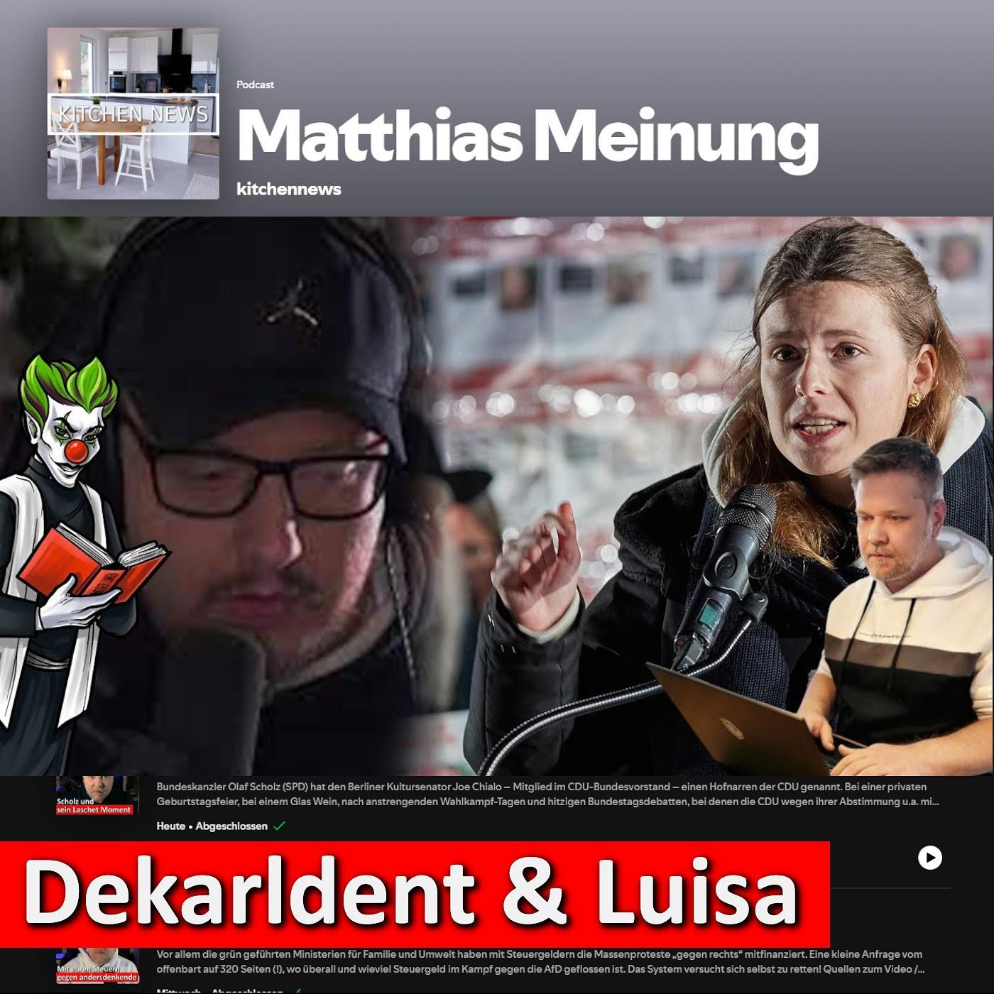 Clowni & kitchennews: Dekarldent & Luisa / G'schichten aus'm Paulanergarten