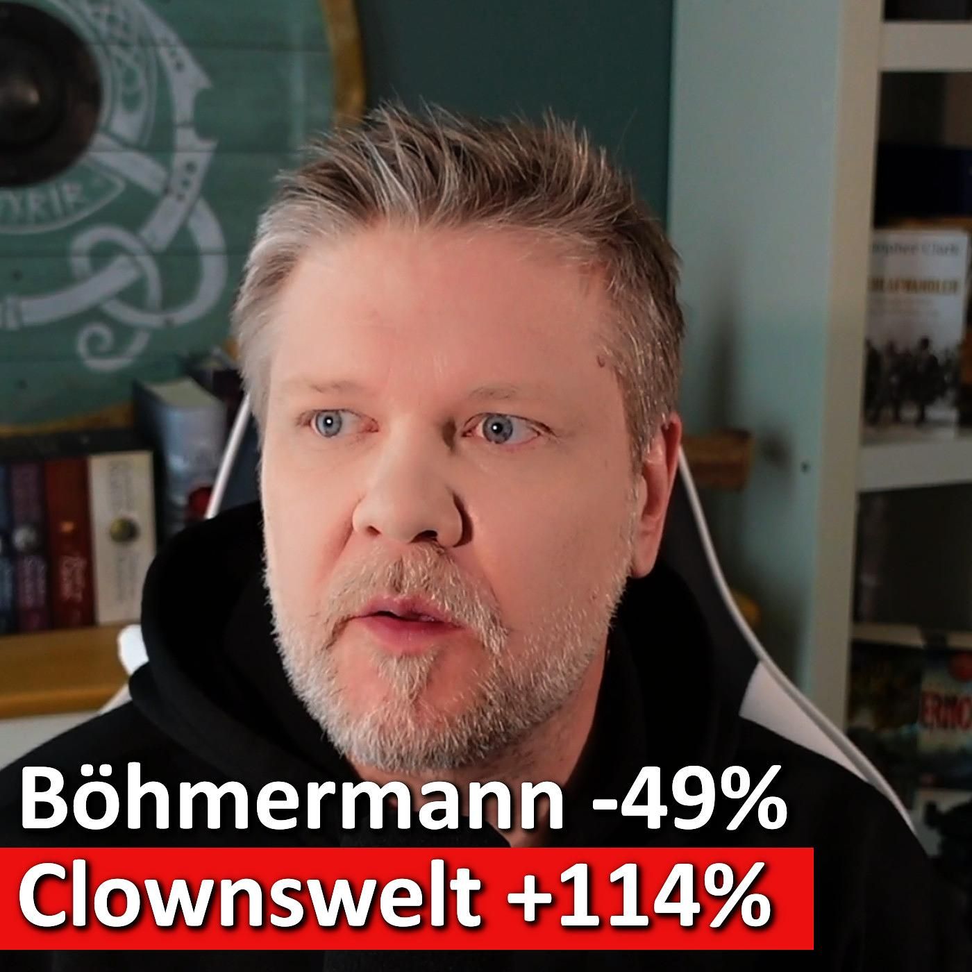 #120: Clownswelt boomt, Böhmermann bröckelt – Quotenkrise beim ÖRR
