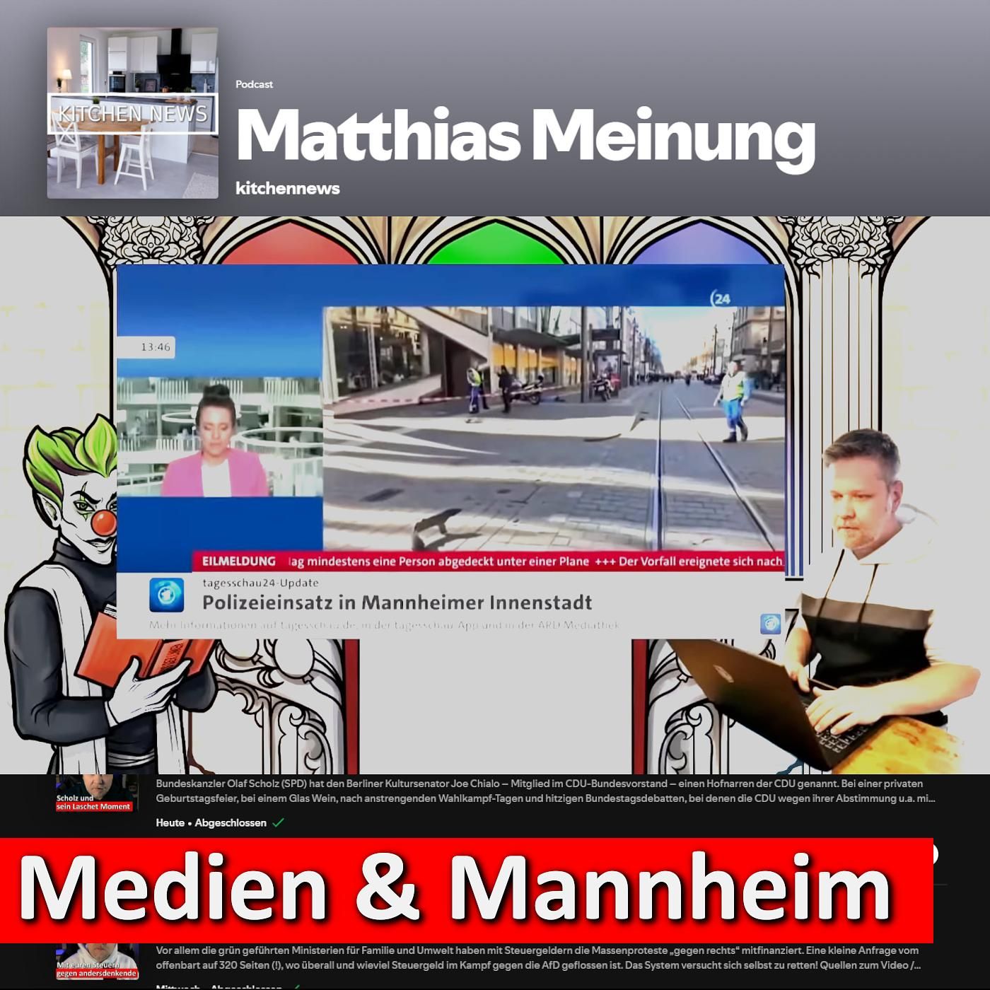 Clowni & kitchennews: Mannheim und die Medien