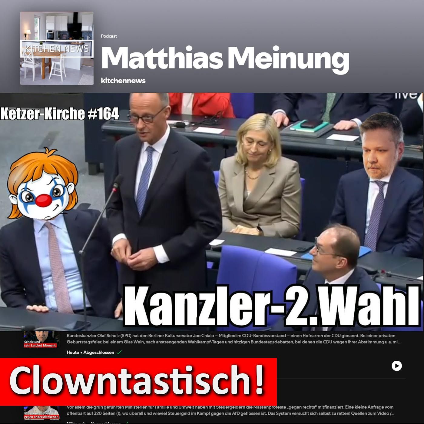 Clowni & kitchennews: Kanzler ... 2.Wahl
