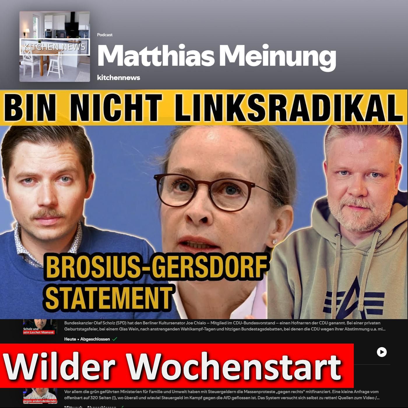 Sterneküche: Brosius-Gersdorf nicht "ultralinks"?