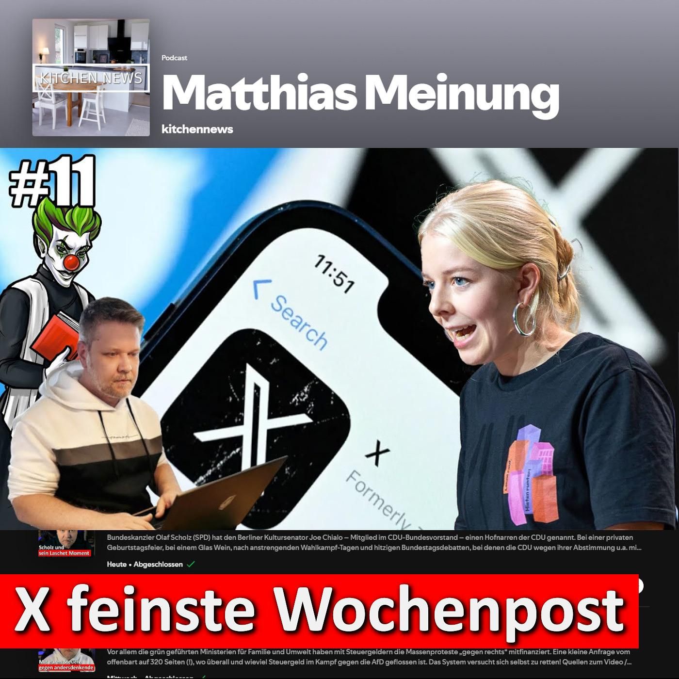 Clowni & kitchennews: Die dümmsten X-Posts der Woche #2