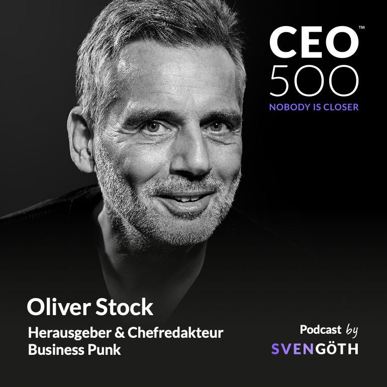 Die Disruption der Medienbranche – Oliver Stock über Journalismus, KI und Business Punk #56