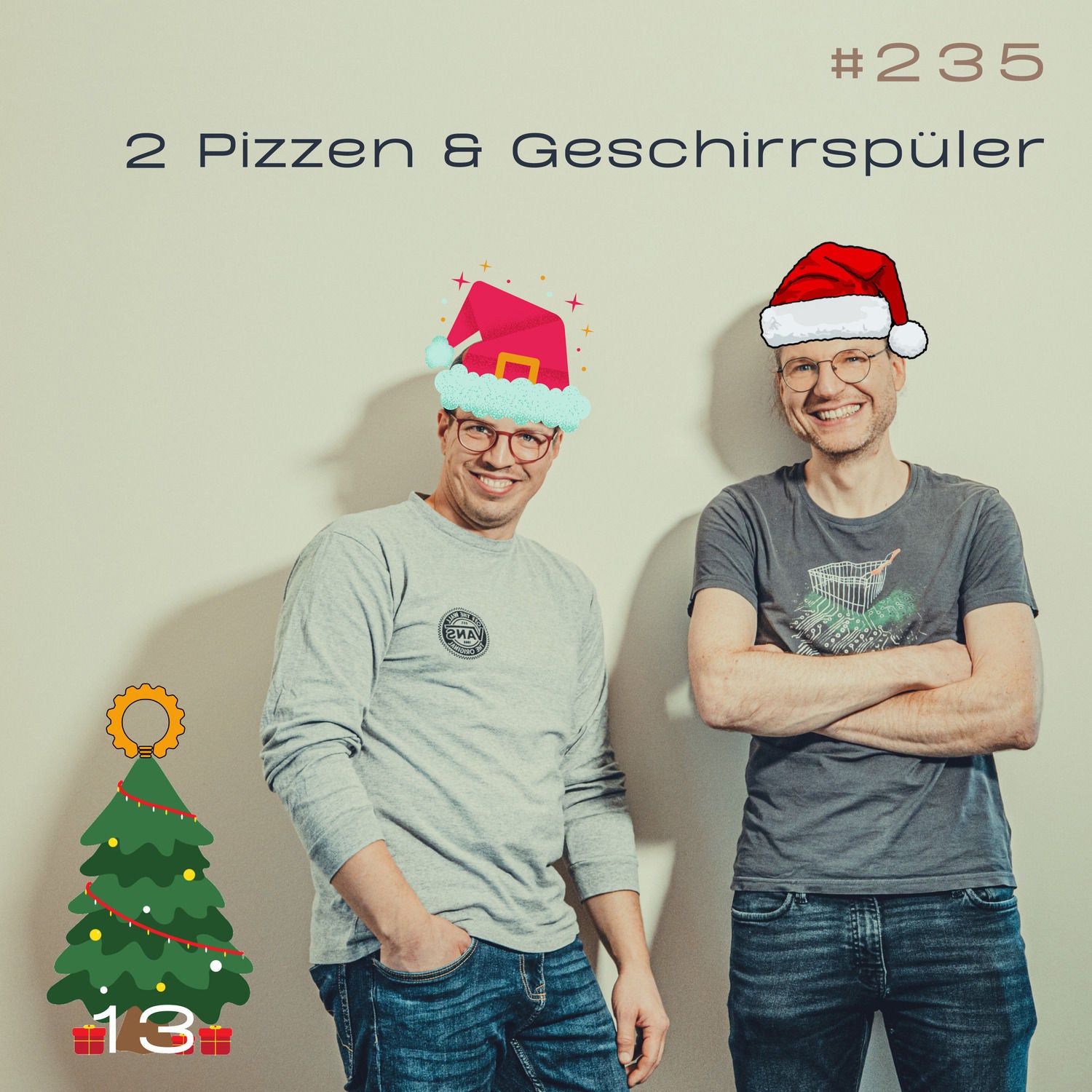 #235 Zwei Pizzen, ein Team und der volle Geschirrspüler im Kopf