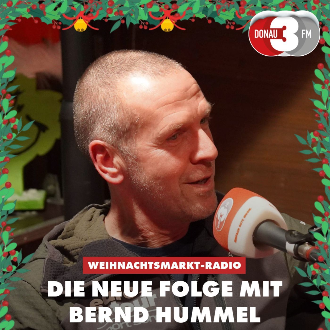 Das DONAU 3 FM Weihnachtsmarktradio mit Extremsportler Bernd Hummel