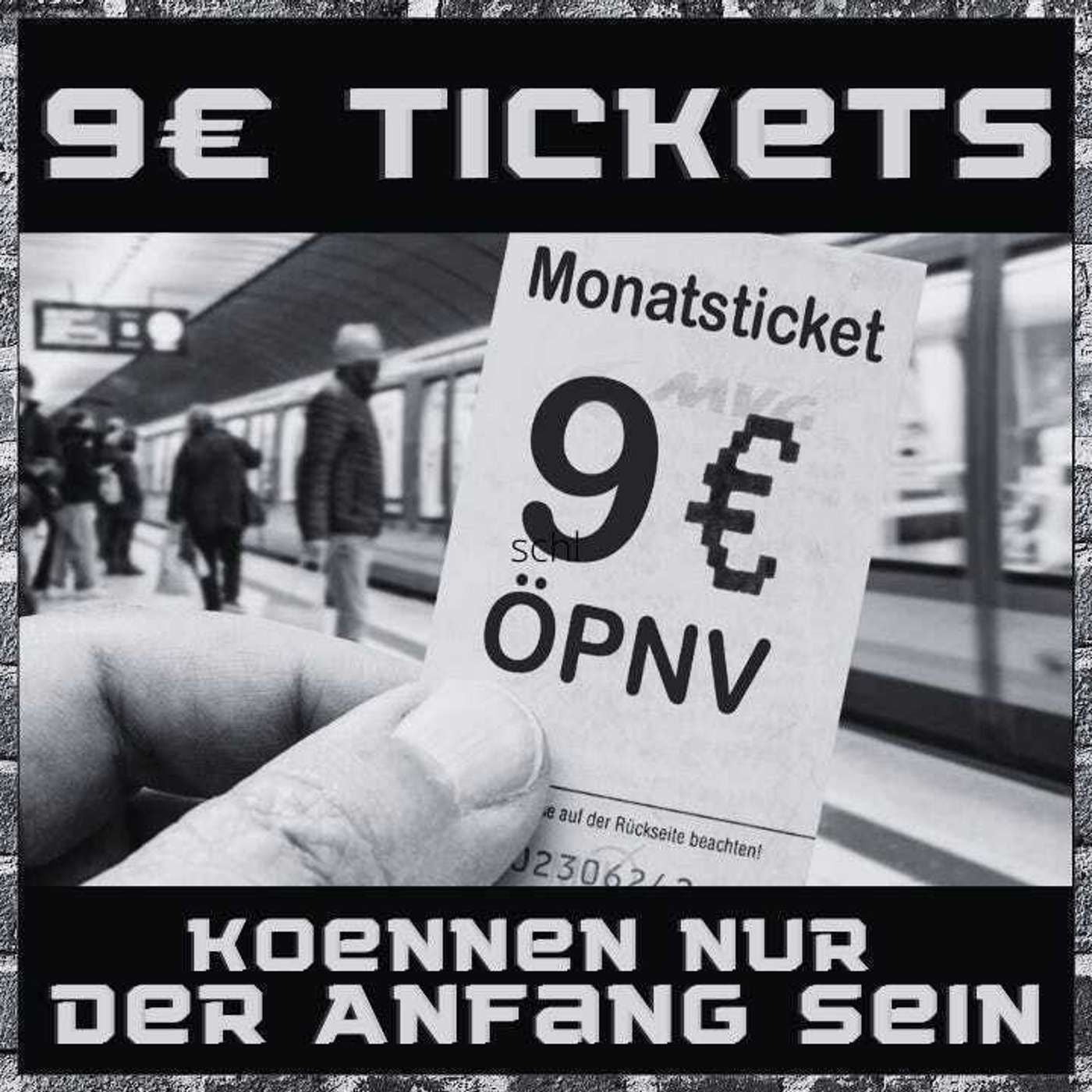 Das 9 Euro Ticket - Eine Abrechnung!