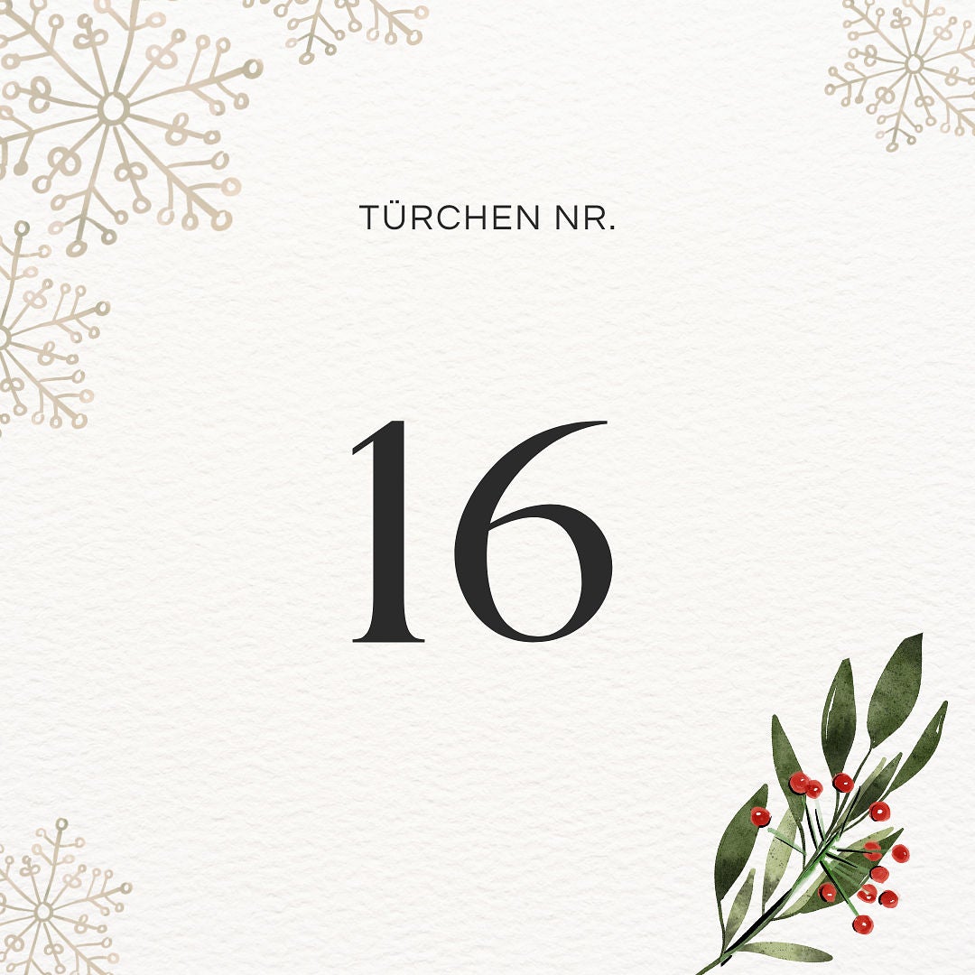 16. Adventskalendertürchen 2025