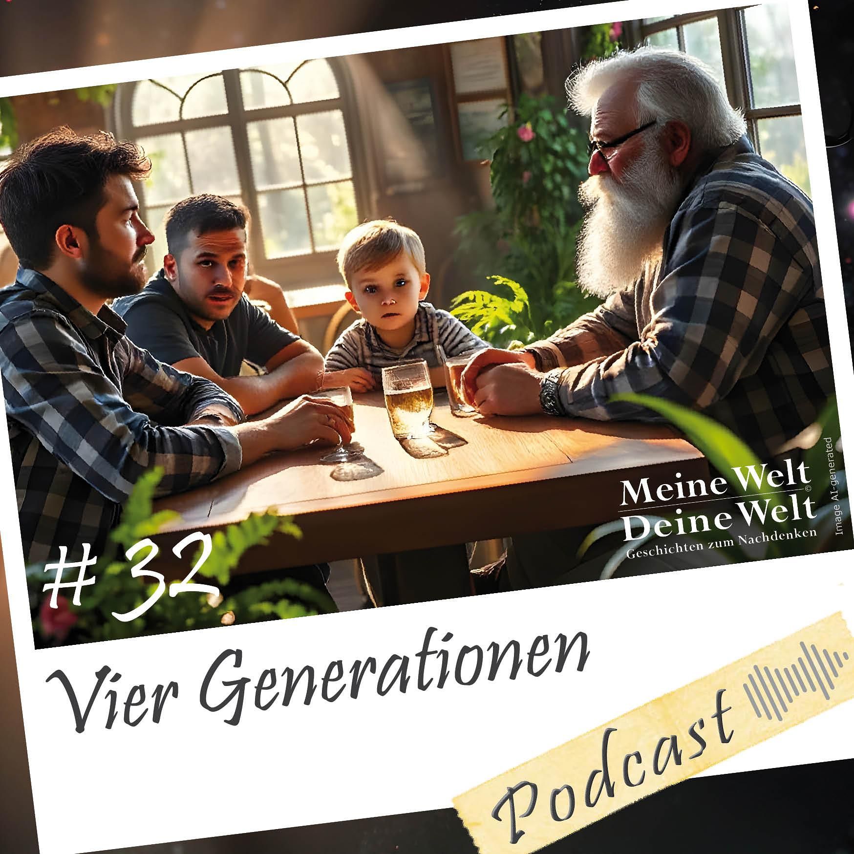 32 Vier Generationen – Was man wissen kann und was man erfahren muss.