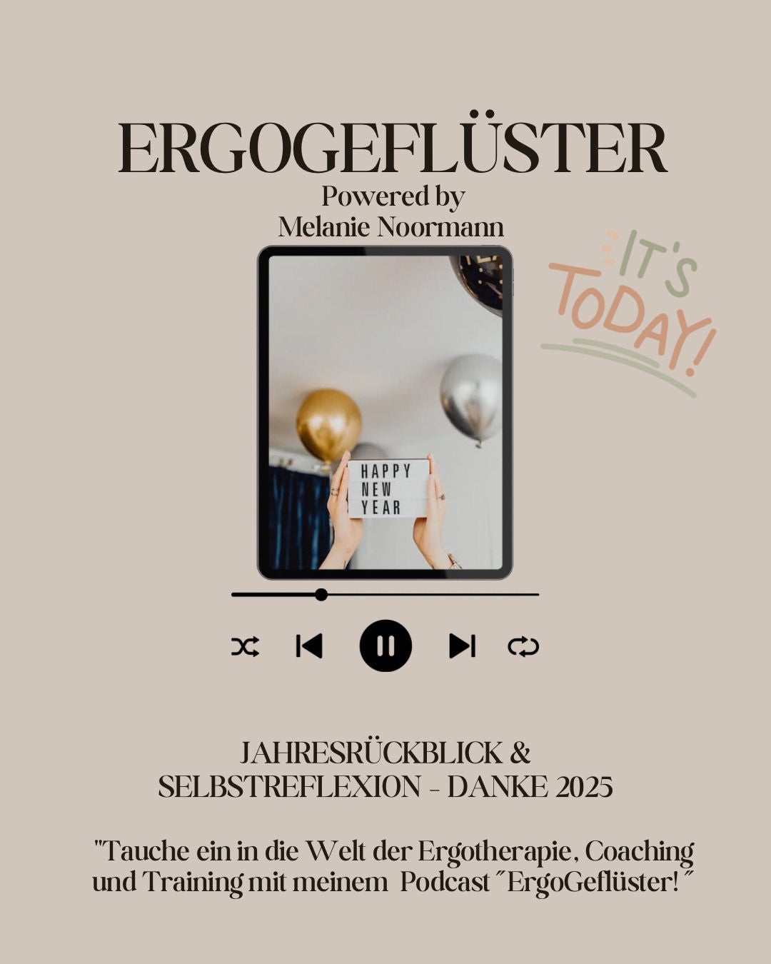 Jahresrückblick & Selbstreflexion – Danke 2025