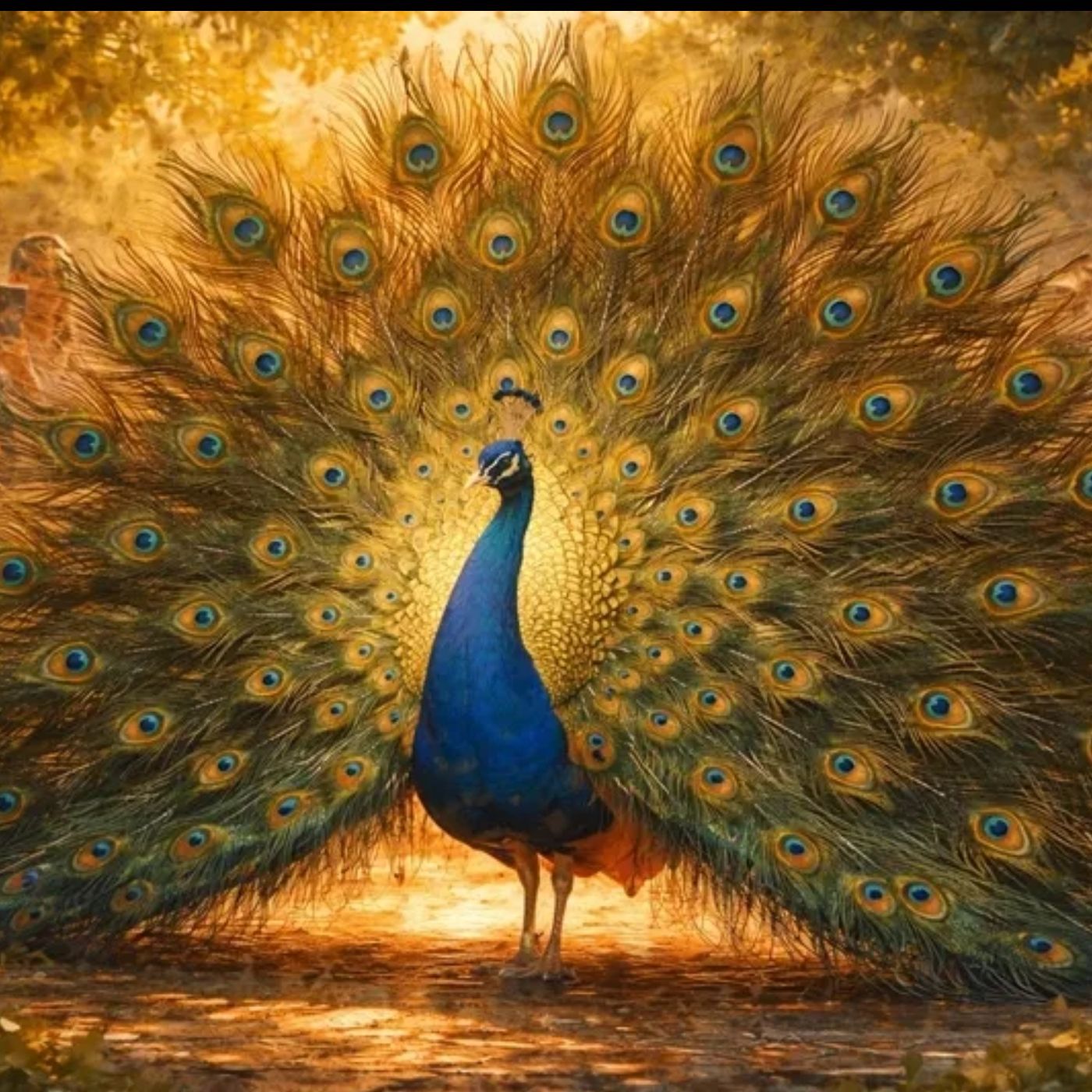 🦚🦆Der Pfau und die Ente