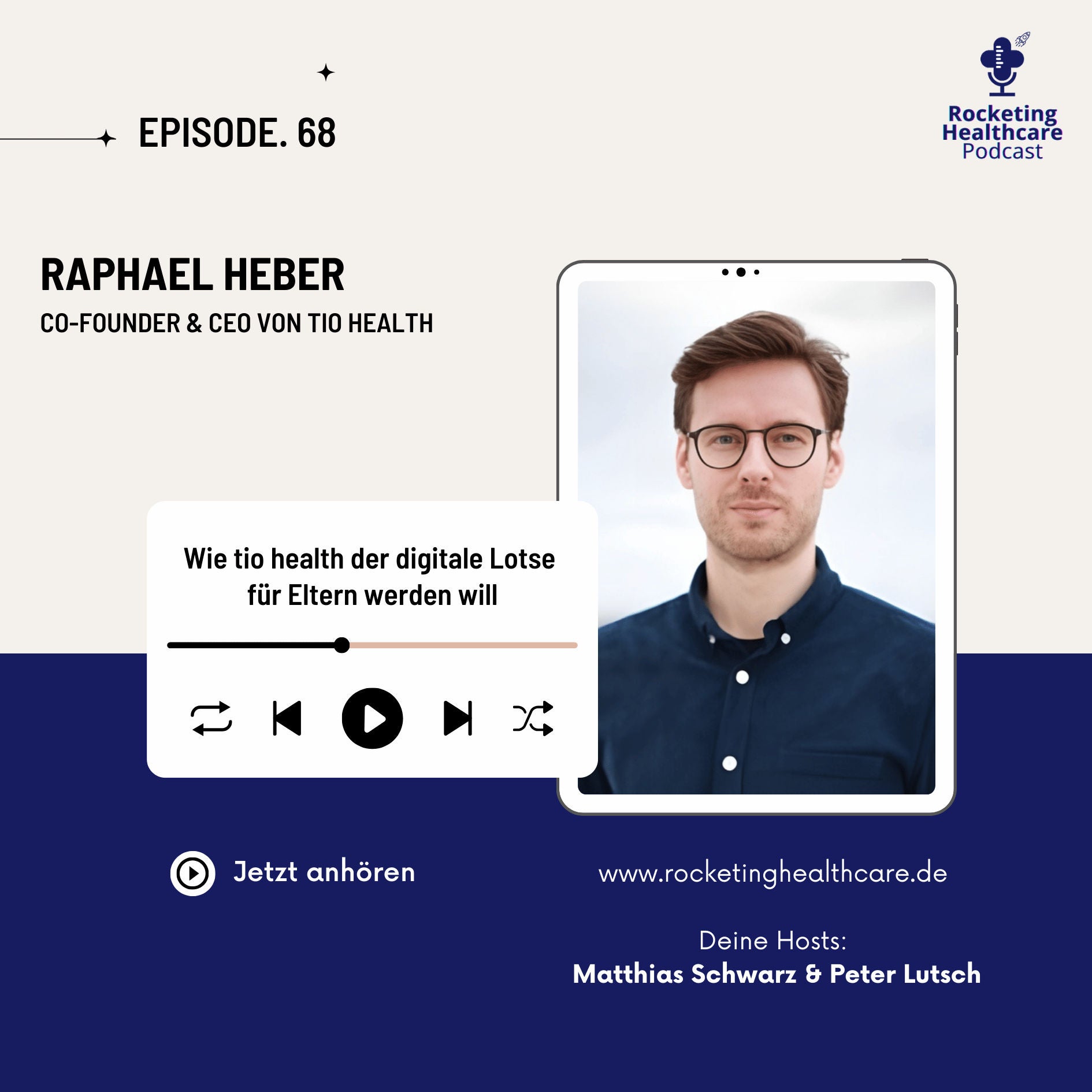 RHC 068: Wie tio health der digitale Lotse für Eltern werden will